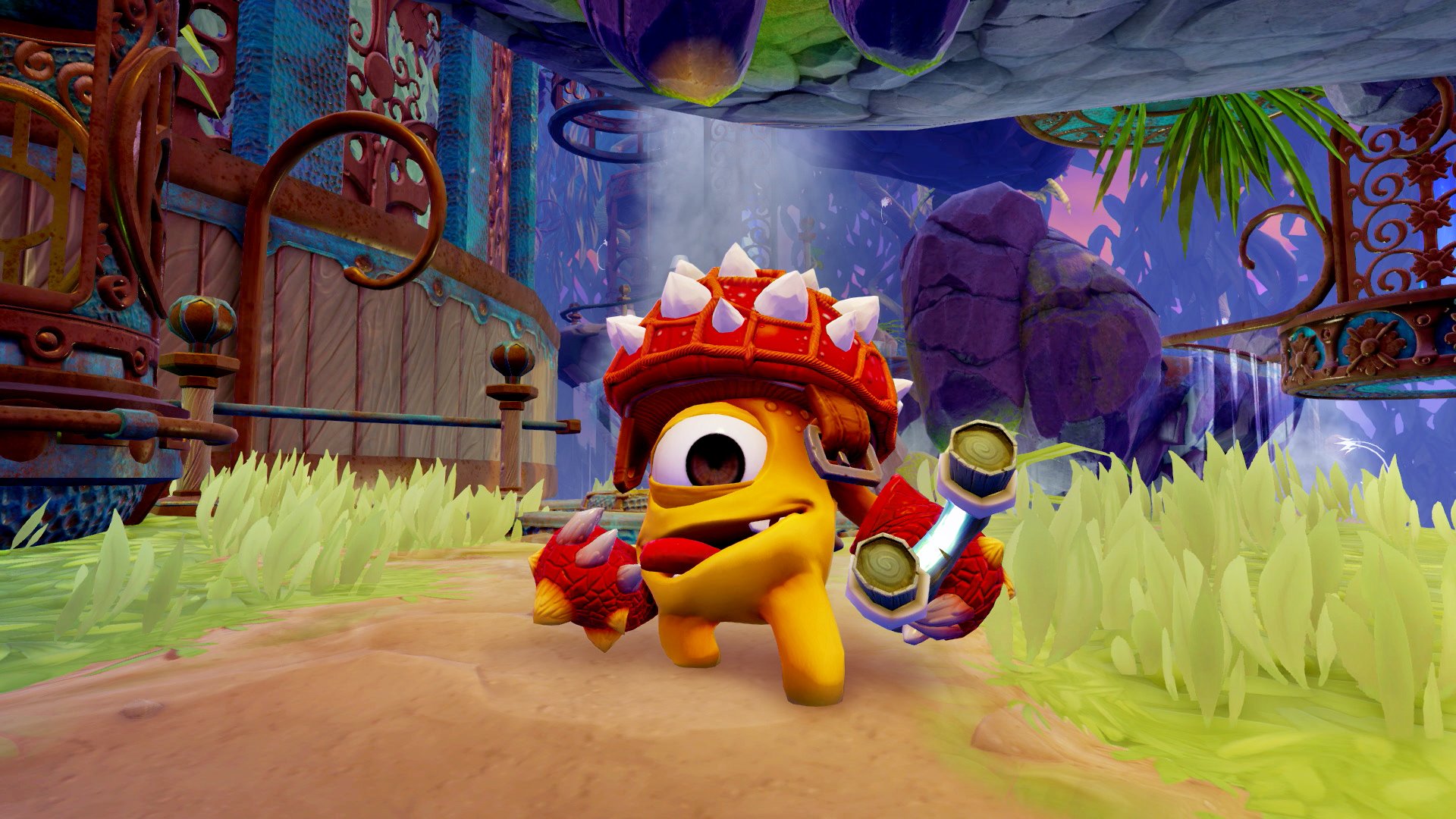 Skylanders Trap Team Sure Shot Shroomboom Action Figure - Collectible Video Game Character for Kids | Perfect for Gaming Battles & Display Collections