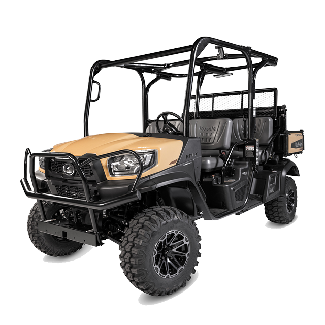 Kubota RTV X Crew Utility Vehicle - Heavy Duty UTV for Off-Road, Farm & Worksite Use | All-Terrain Side by Side for Hunting, Hauling & Towing