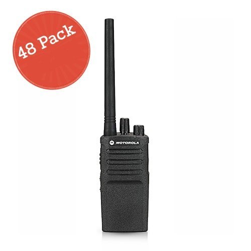 48 Pack Motorola RMV2080 Two Way Radios Walkie Talkies - Long Range Communication for Outdoor Adventures, Events & Emergency Preparedness