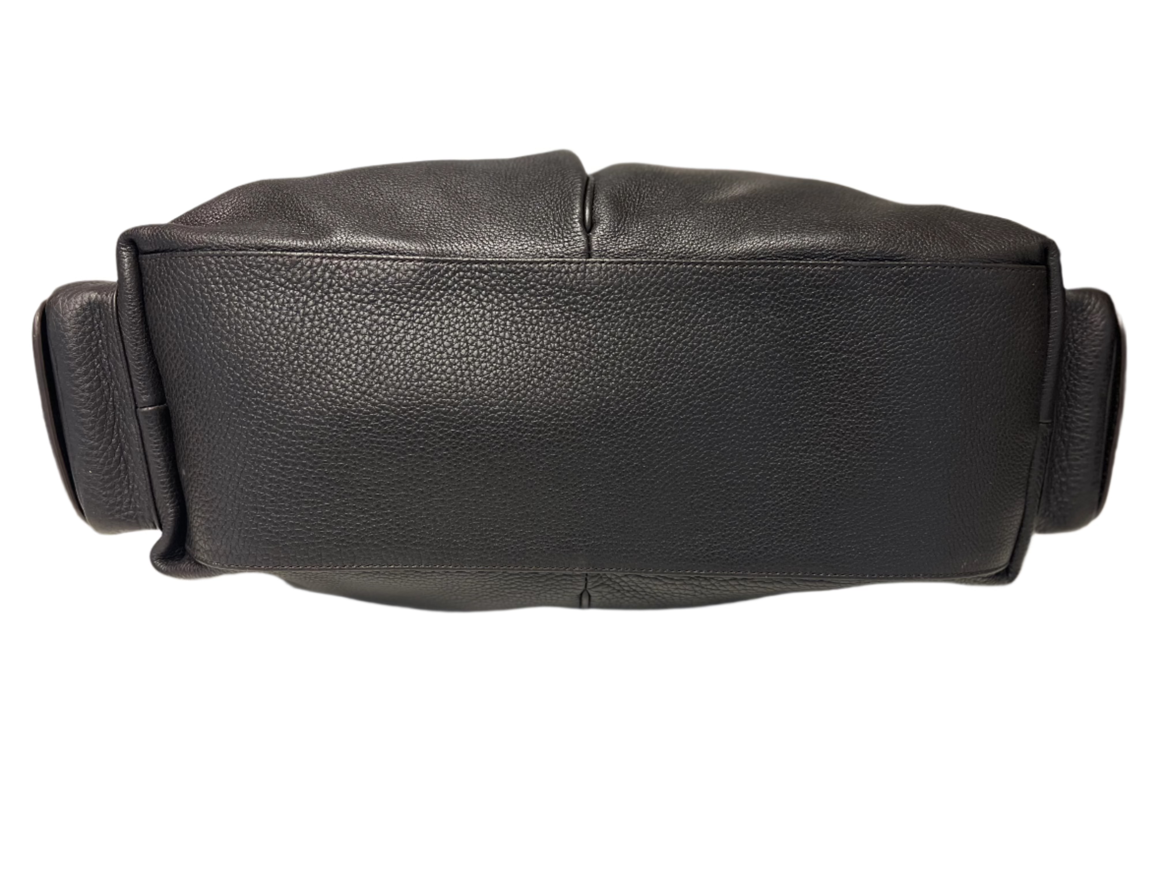 Bvlgari Chiara Collection Black Leather Handbag for Women - Luxury Designer Purse for Evening, Party & Special Occasions