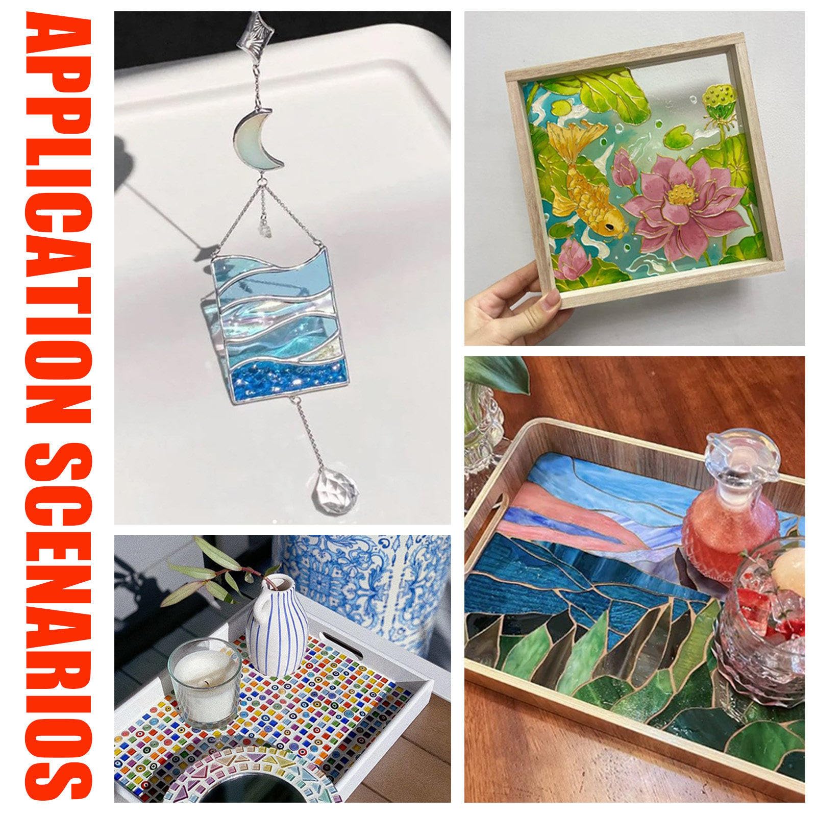 Stained Glass Starter Kit for Beginners - DIY Craft Kit with Glass Grinder, Cutter Tools, Soldering Iron & Exhaust Fan - Perfect for Home Decor, Window Art & DIY Gifts