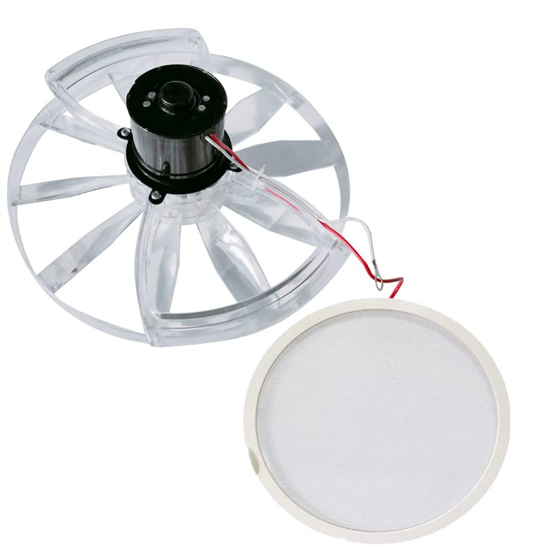 Rv Vent Motor Replacement Kit - Fan Blade Assembly for Fantastic Fan with Screen | Durable & Easy Installation for RV Roof Ventilation & Airflow