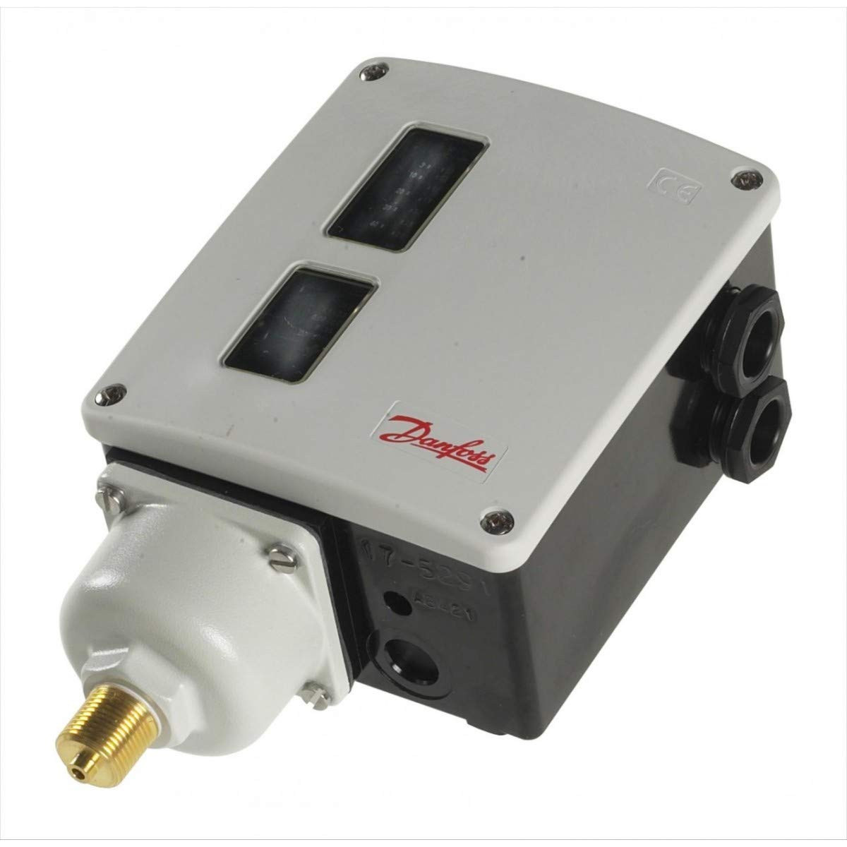 DANFOSS Pressure Switch 8 BAR MAX Test Pressure G 3/8 A Connection - Hydraulic System & Industrial Equipment Replacement Part for Water Pumps, HVAC, and Compressors