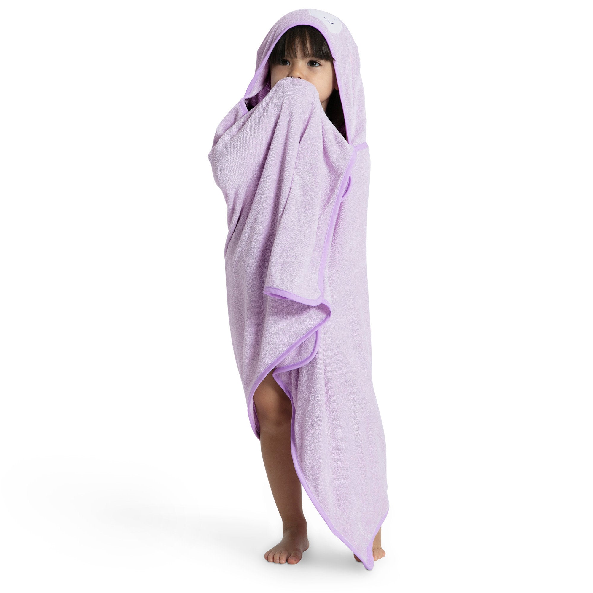 Soft Kids Hooded Bath Towel with Pockets - Absorbent Cotton Baby Towel for Boys & Girls - Perfect for Swimming, Beach, Bath Time & After Shower