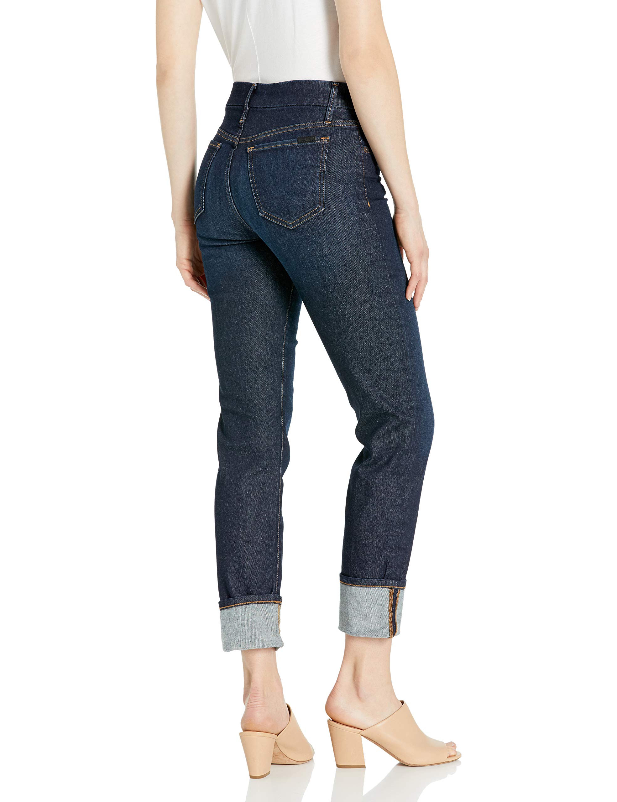 Joe's Jeans Women's The Lara Mid Rise Cigarette Jeans - Slim Fit Stretch Denim Pants for Work, Casual & Night Out