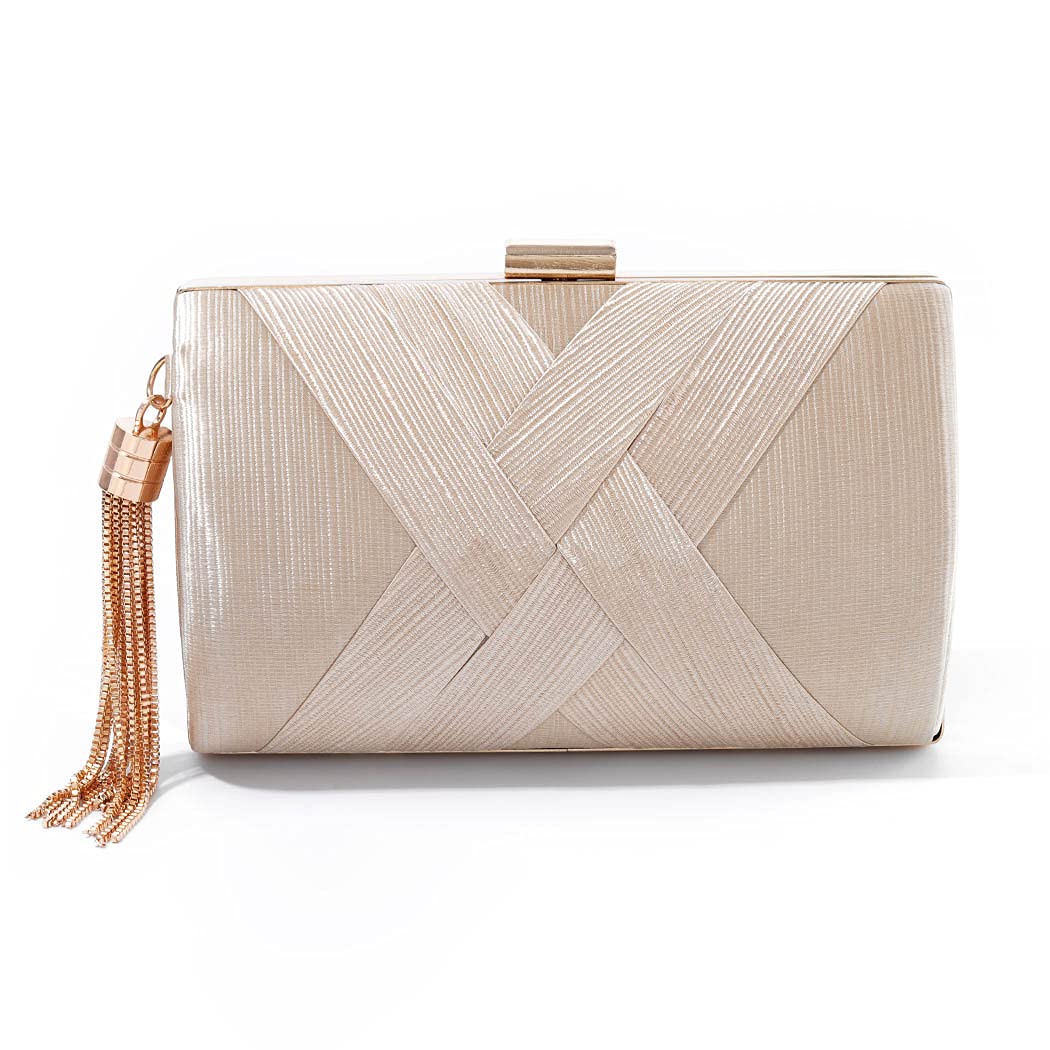 Barode Women's Clutch Purse - Elegant Crossbody Bag for Wedding, Prom & Evening Events - Stylish Shoulder Handbag for Bridal Party & Night Out