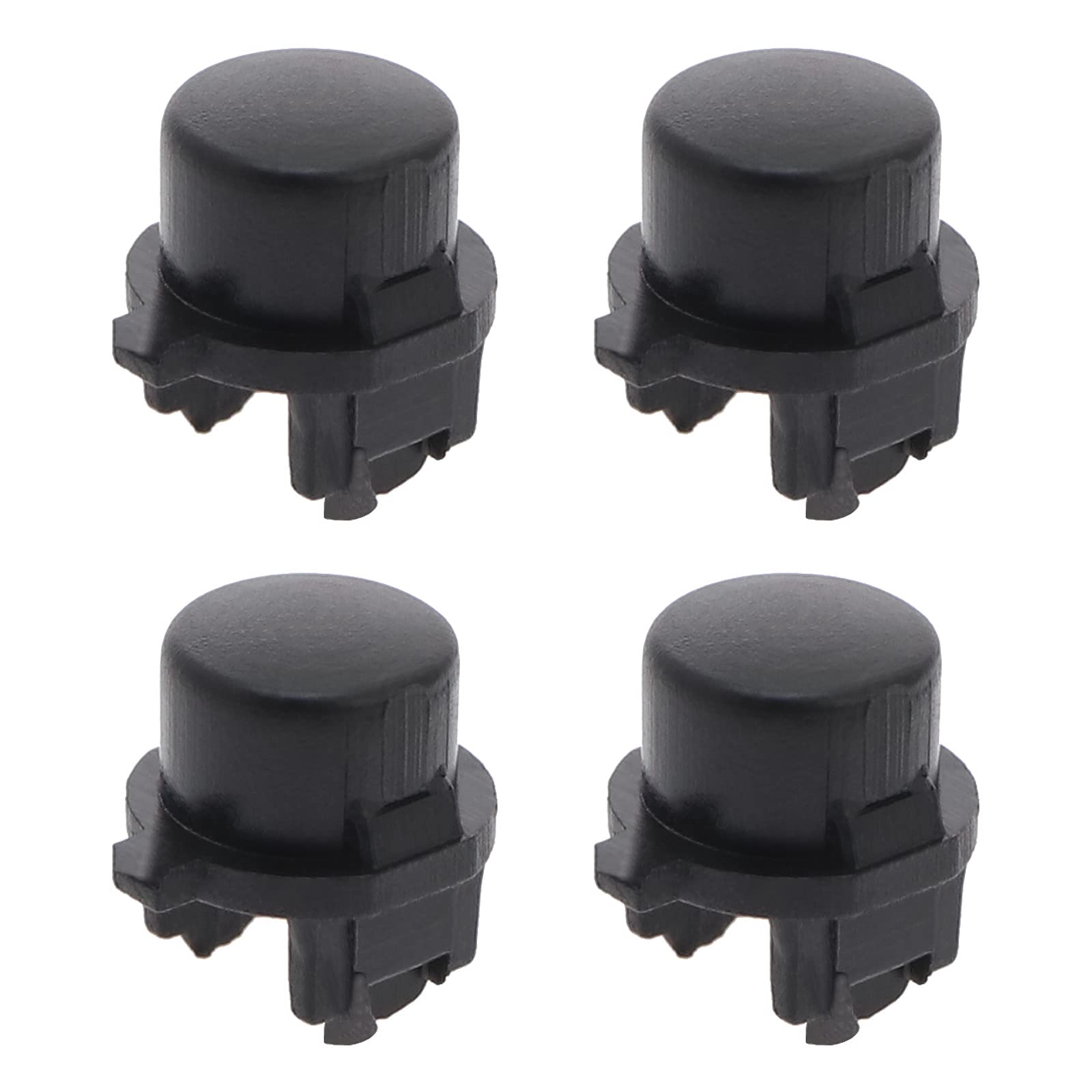 4PCS Replacement Release Eject Lock Buttons for Nintendo Switch Joy-Con Controllers - Durable Plastic Black Buttons for Easy Game Cartridge Removal | Perfect for Switch Accessories Repair and Maintenance