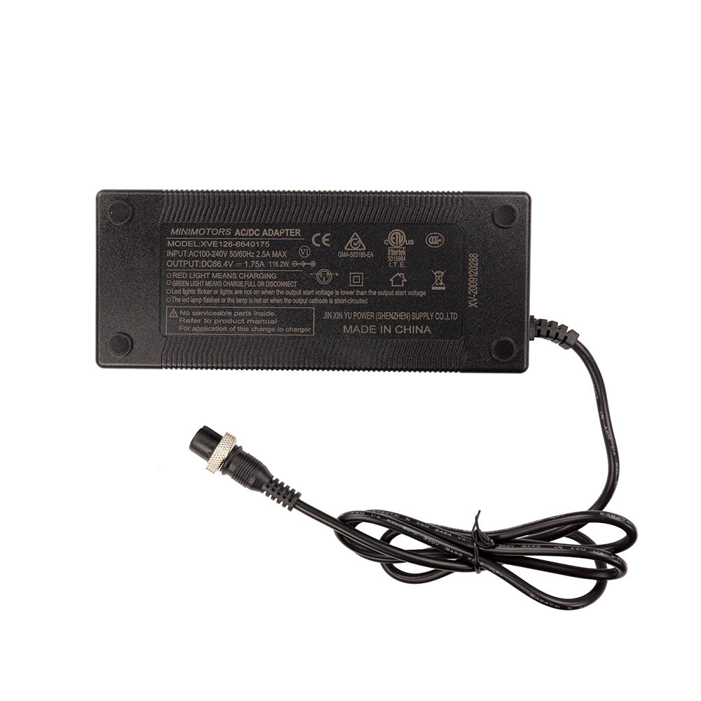 60V 1.75A Fast Charger for Dualtron Electric Scooters - High-Speed Charging for Commuting & Urban Travel