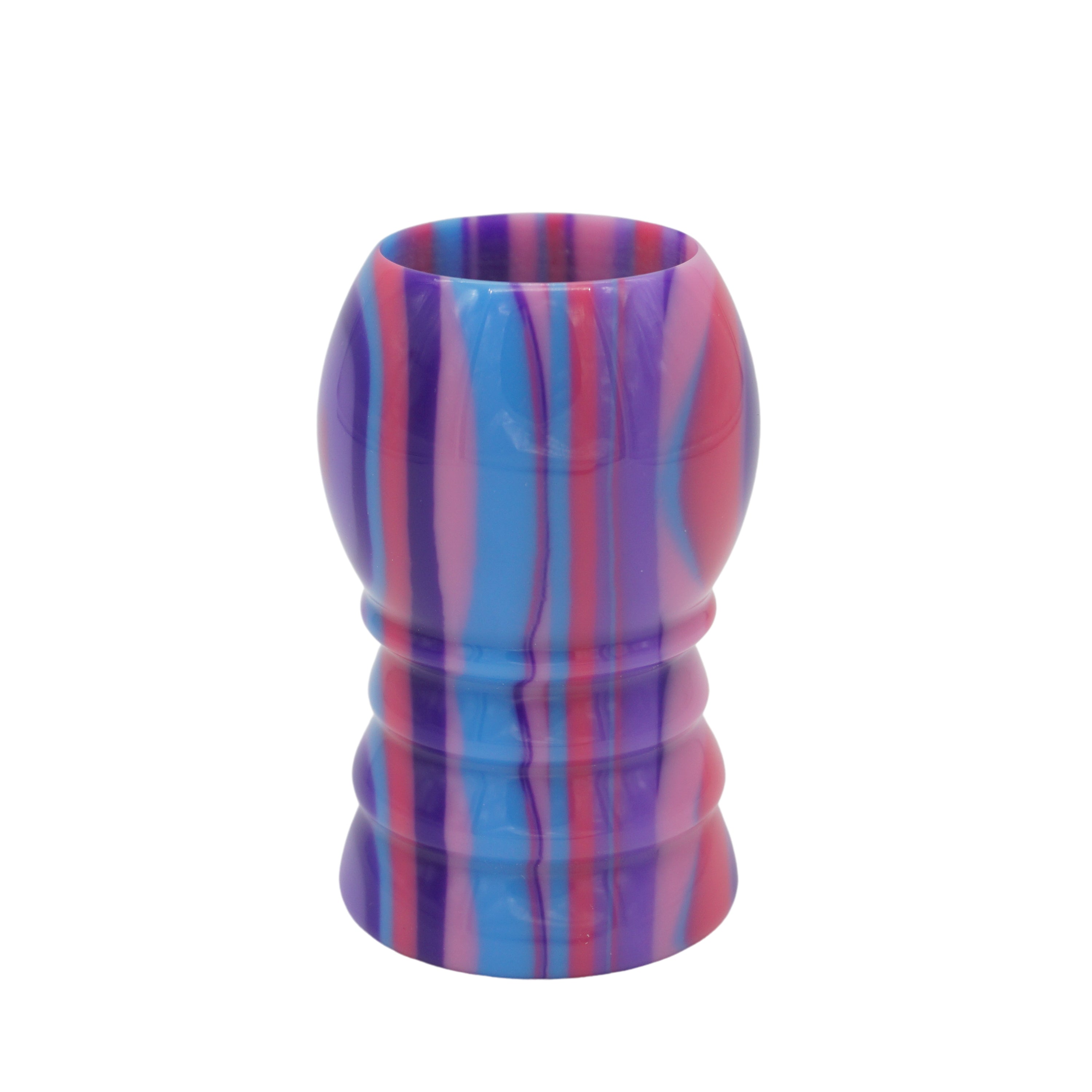 Premium Purple Haze Handmade Shaving Brush Handle for 24mm & 26mm Knots - Luxury Wet Shaving Essential for Men's Grooming Routine