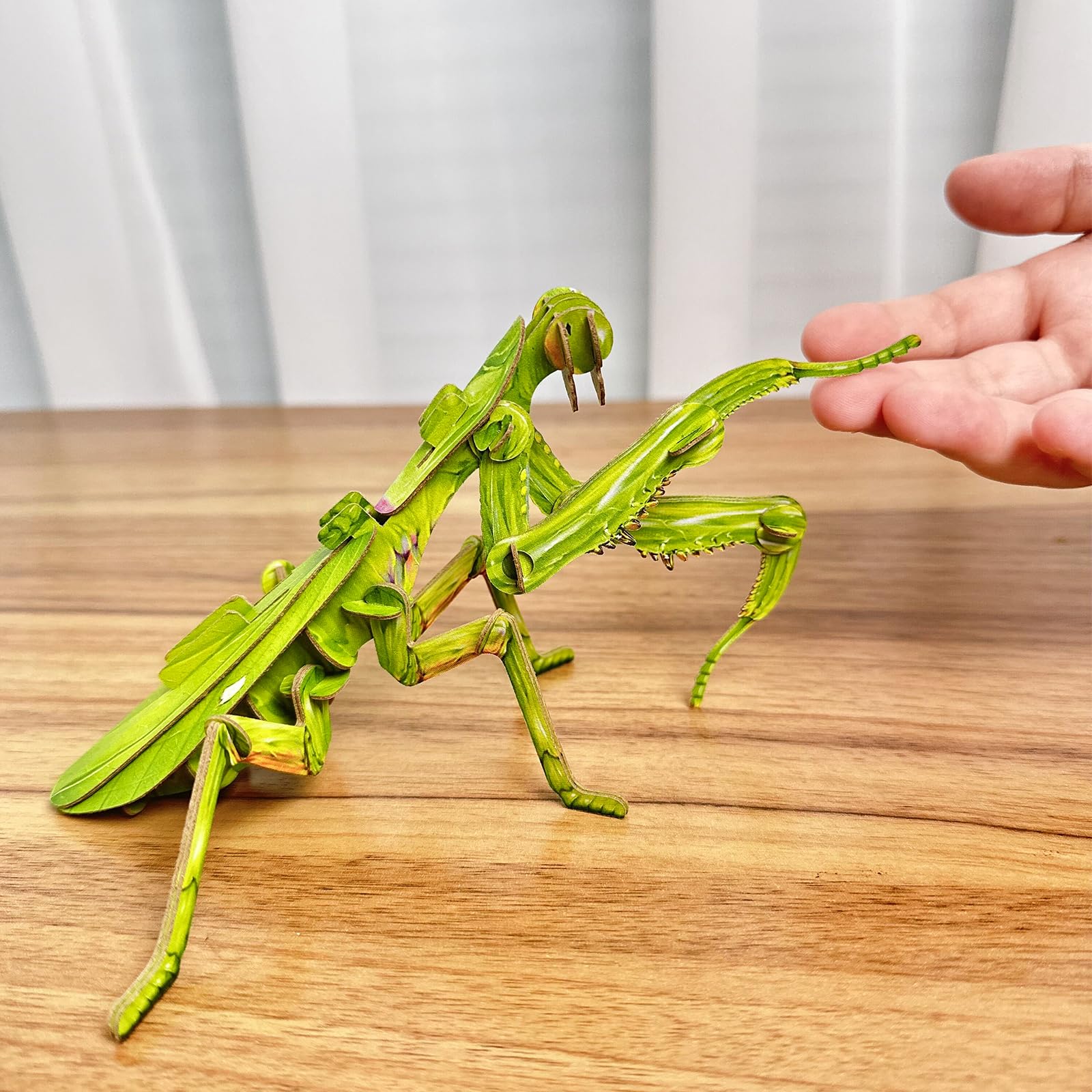 STEM Educational 3D Paper Puzzles for Kids Ages 7+ | Eco-Friendly DIY Construction Toys | Giant Asian Mantis & Phyllium Insect Models | Perfect for Birthday, Christmas Gifts & Homeschool Science Projects | Fun Classroom & Home Learning Activity