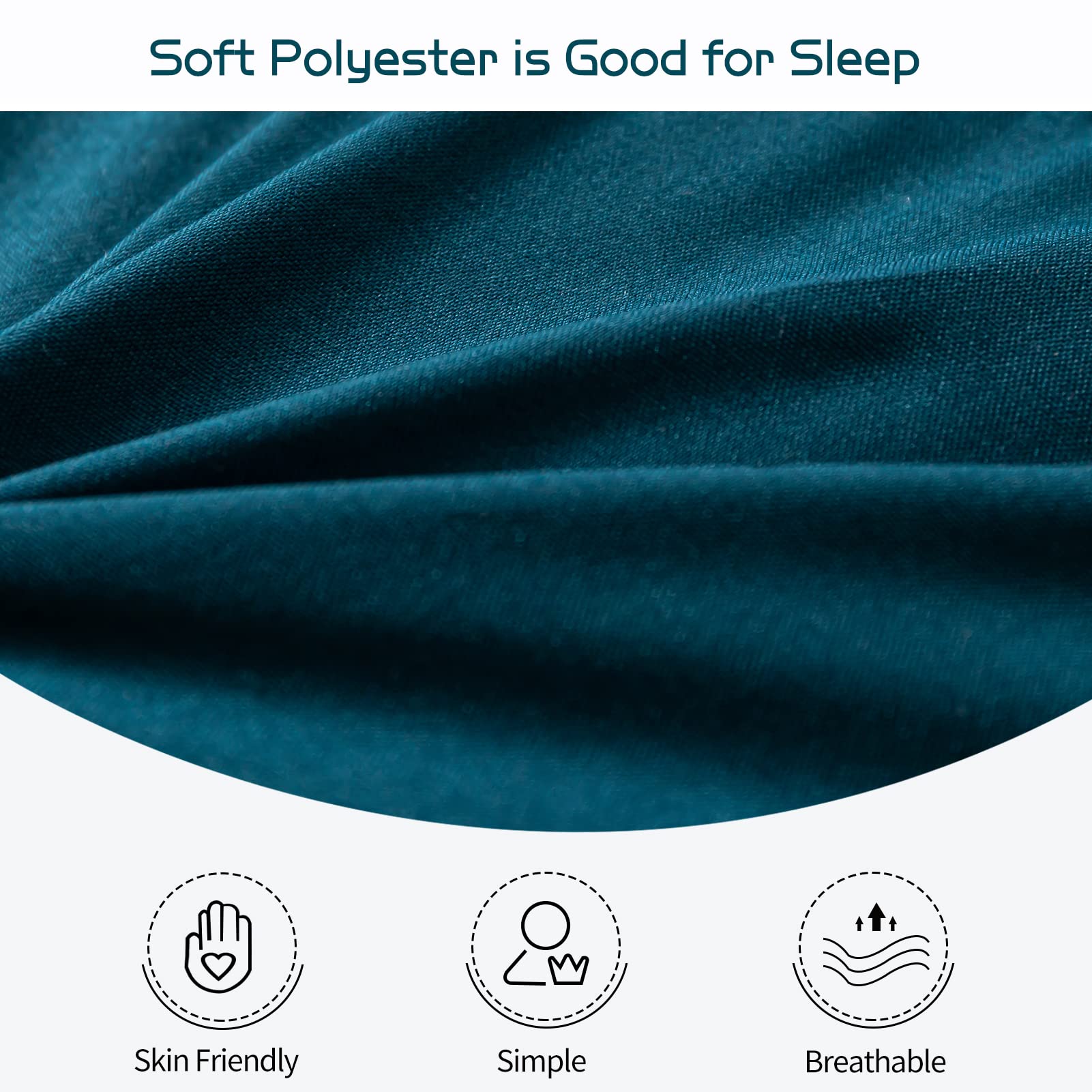 MAXYOYO Futon Mattress - Japanese Floor Sleeping Pad with Quilted Topper, Bluestone Blue | Foldable Floor Bed for Guest Room, Dorm, Camping & Yoga Mat Alternative