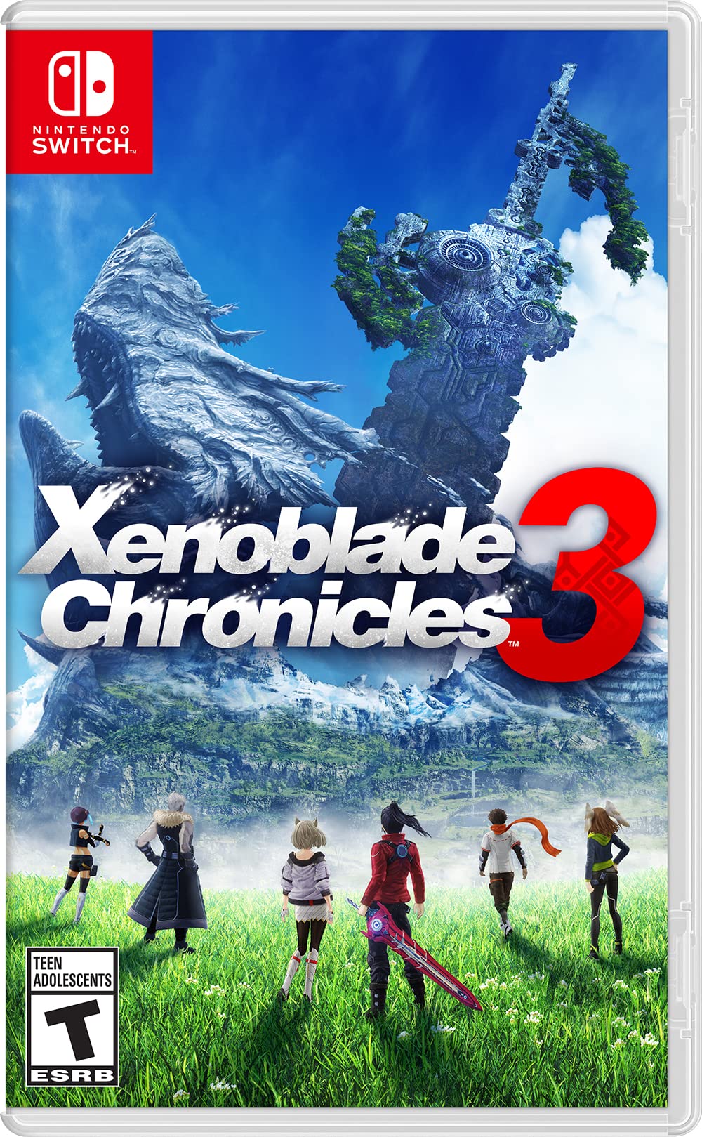 Xenoblade Chronicles 3 - Nintendo Switch Game | JRPG Adventure with Open World Exploration | Perfect for Home Gaming & Travel Entertainment