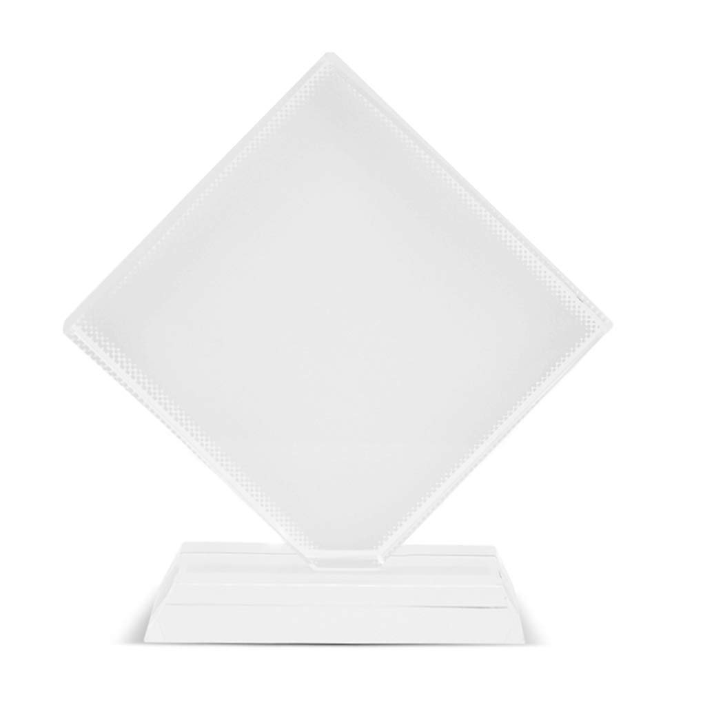 Personalized Crystal Glass Photo Frame - Custom Engraved DIY Plaque with Stand for Desktop Decor | Unique Birthday, Wedding, Valentine's Day & Christmas Gift Idea | Perfect for Home, Office Display & Special Occasions