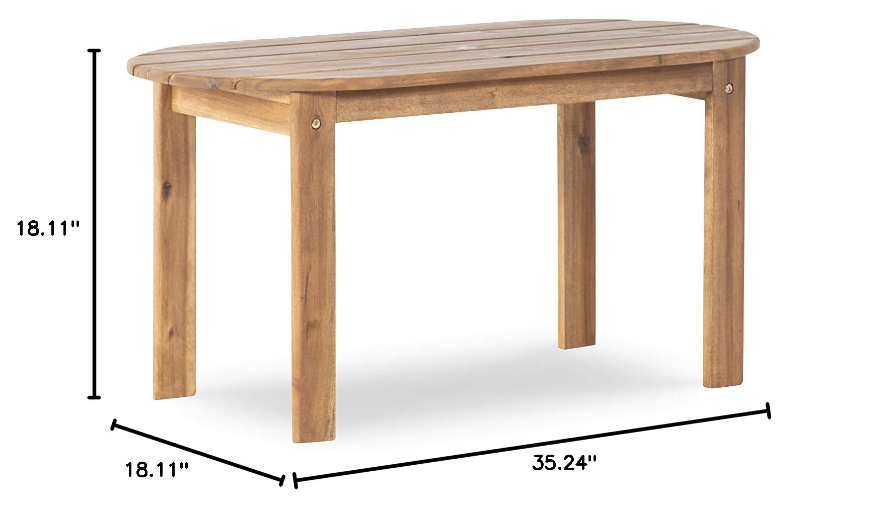 Linon Acorn Coffee Table - 18.11