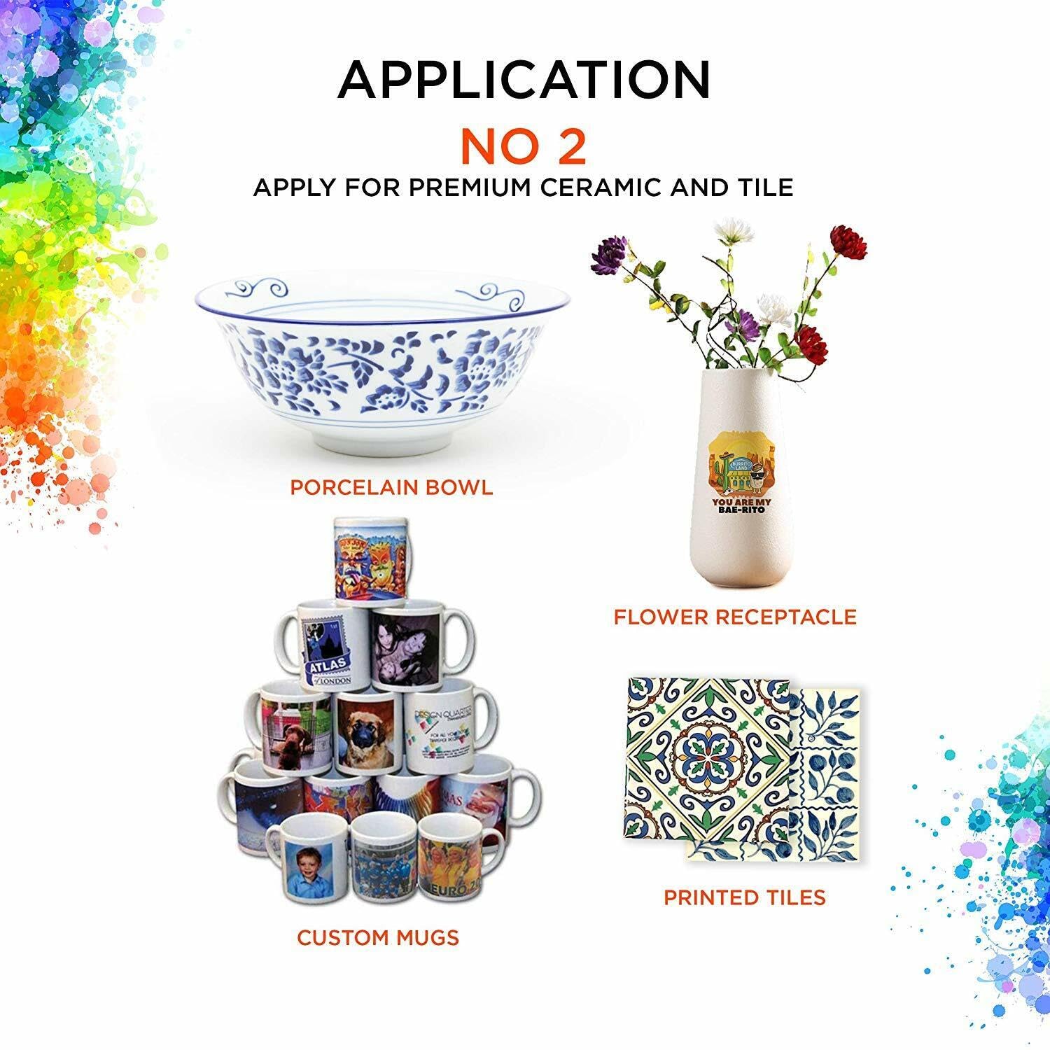 Sublimation Heat Transfer Printer Bundle for T-Shirts, Ceramic Mugs & Bags - Professional Heat Press Machine for DIY Printing & Custom Gifts