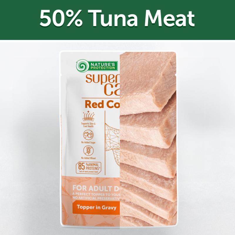 Premium Tuna & Rice Wet Dog Food for Adult Dogs - All Breeds, High Protein & Grain-Inclusive - Perfect for Mealtime, Training & Senior Dogs