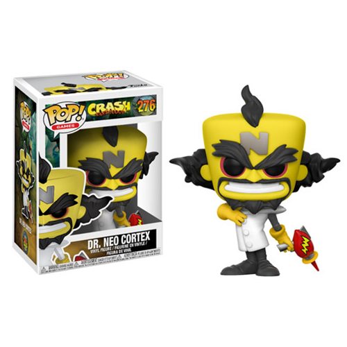 Funko Pop! Vinyl Figure - Crash Bandicoot Dr. Neo Cortex #276 | Collectible Video Game Character | Perfect for Gamers, Collectors & Crash Bandicoot Fans