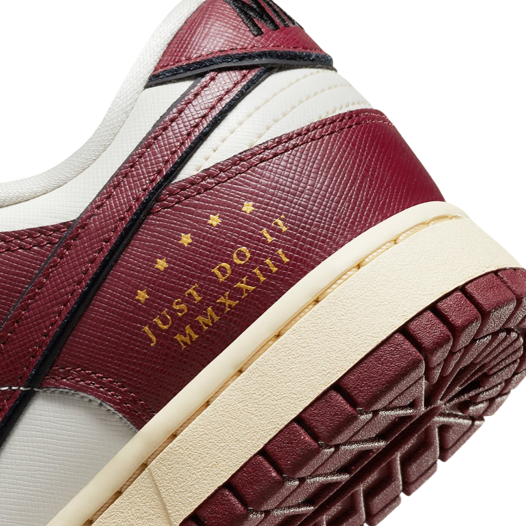 Nike Women's Dunk Low Sneakers - Team Red & Sail White Colorway | Casual Wear, Street Style & Everyday Comfort