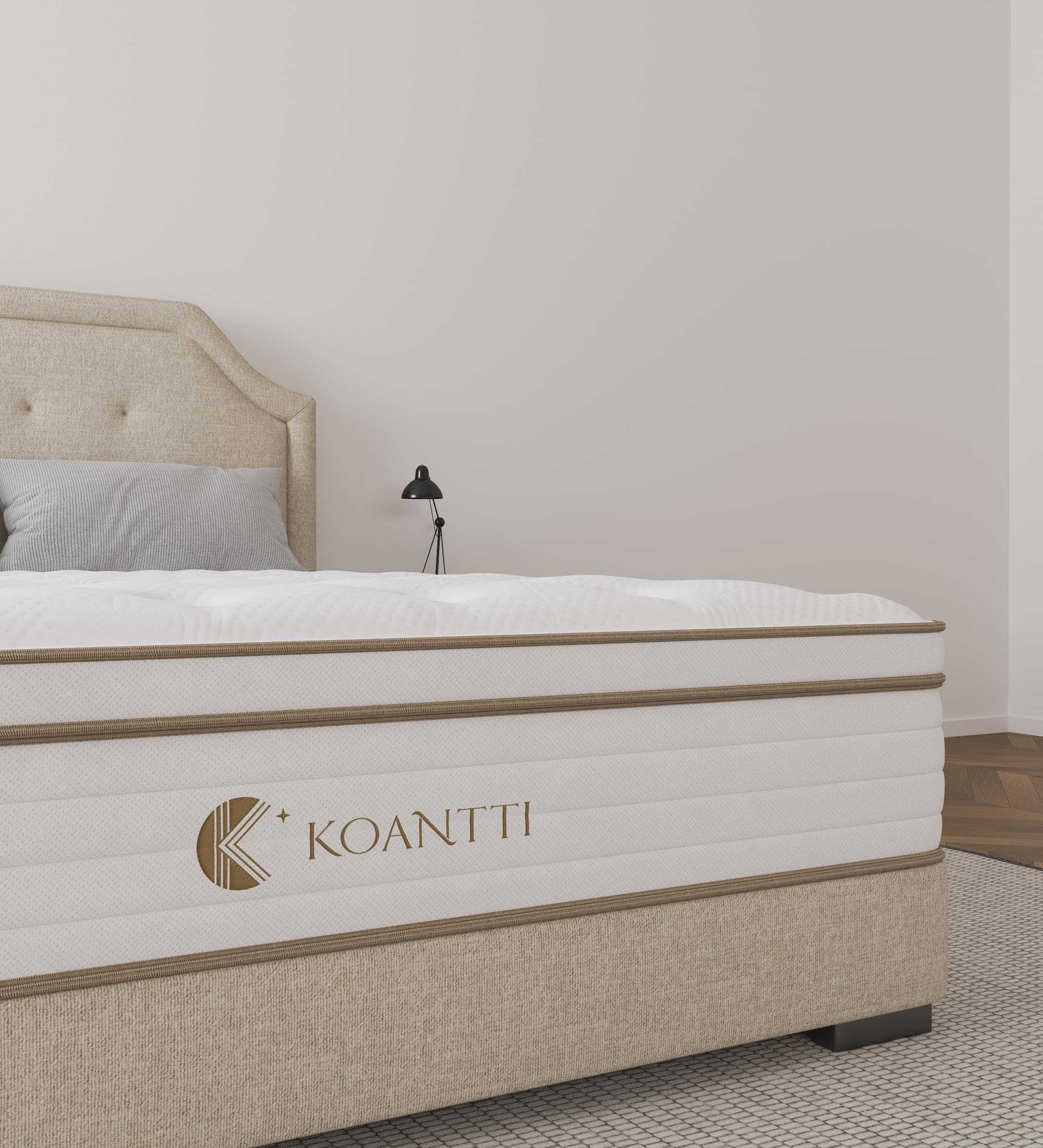 12 Inch Full Size Hybrid Mattress in a Box - Memory Foam & Pocket Springs for Back Pain Relief, Medium Firm Support, CertiPUR-US Certified - Perfect for Guest Rooms, Dorms & Small Bedrooms