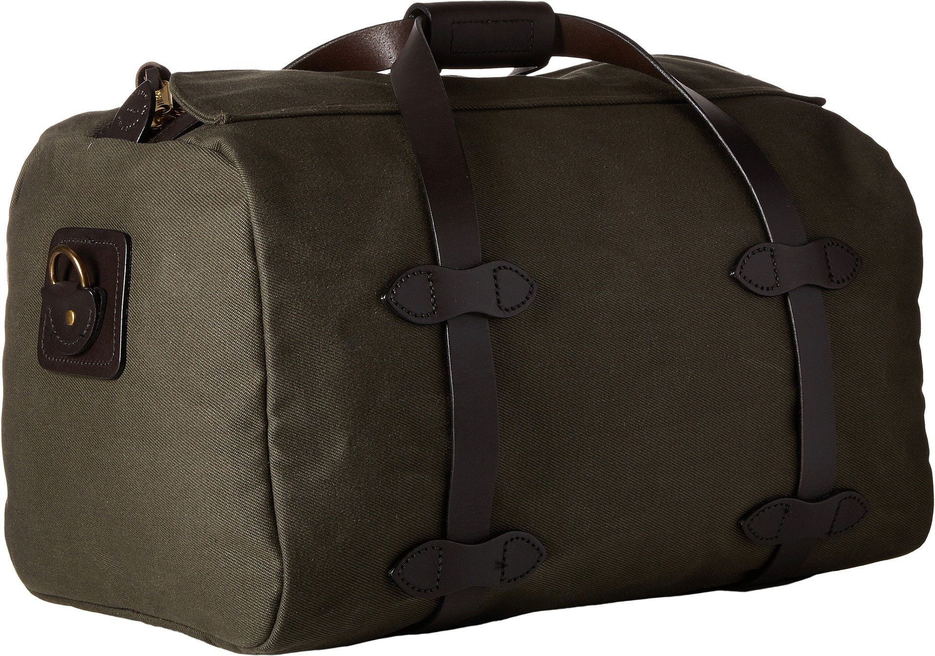 Filson Small Duffle Bag for Men & Women - Waterproof Travel Duffel Carry-On Bag - Otter Green Compact Weekender Gym Bag - Perfect for Business Trips, Gym, Camping & Weekend Getaways