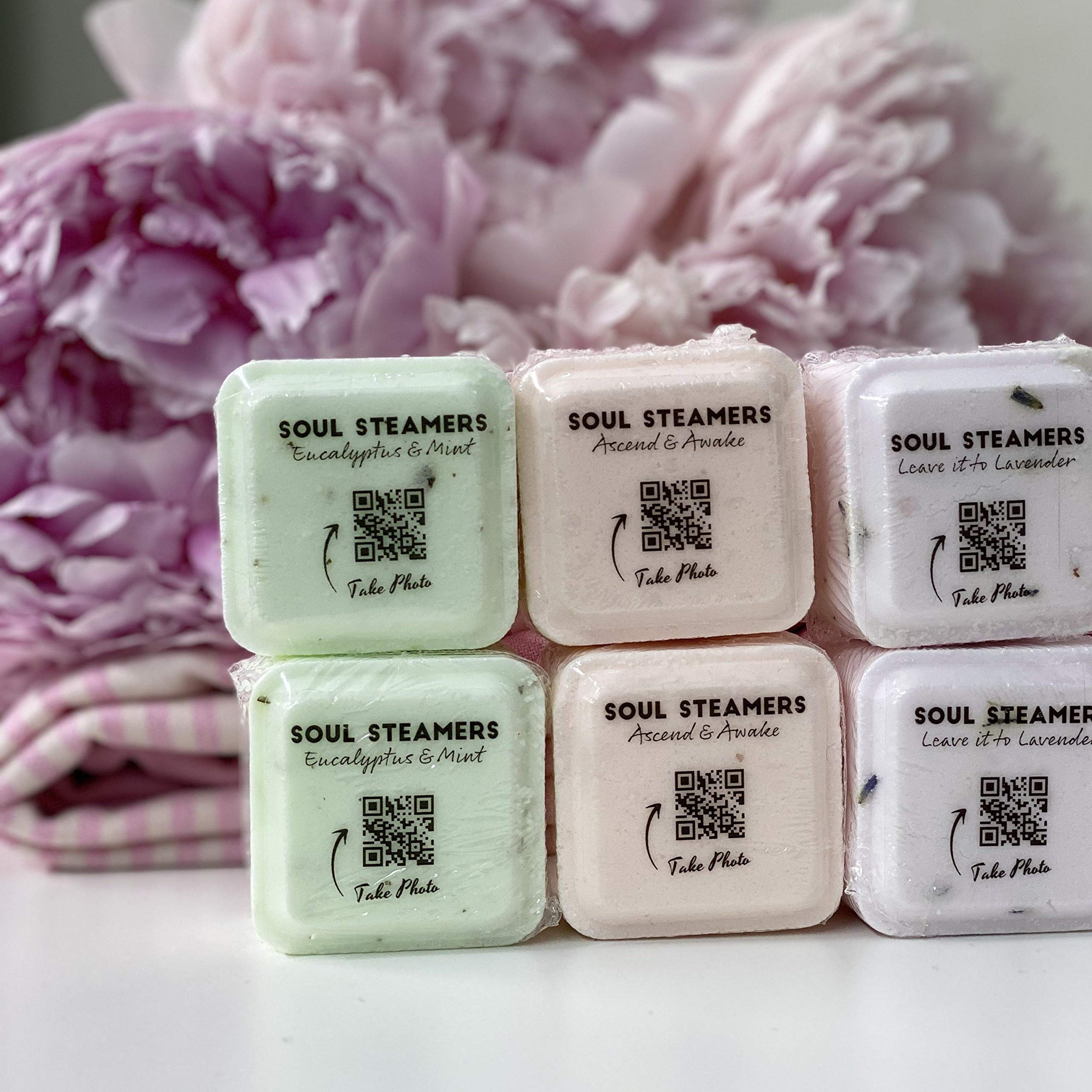 Relaxing Aromatherapy Shower Steamers with Essential Oils - Stress Relief & Muscle Relaxation for Spa-Like Experience at Home | Perfect for Self-Care, Gifts & Bath Time