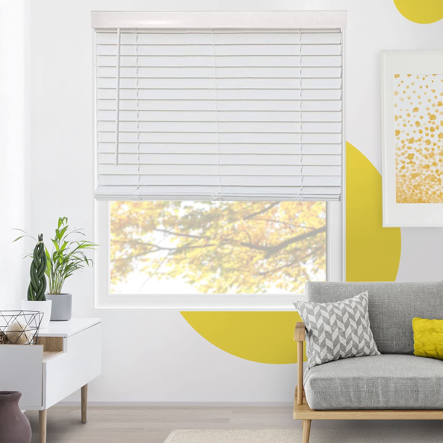 Premium Faux Wood Blinds - 62