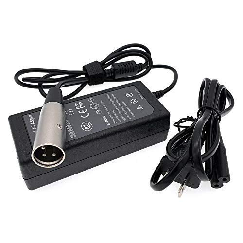 Pride Mobility Go-Go Elite Traveller Plus HD Electric Scooter Wheelchair Charger - AC Power Adapter & Charging Cable for Power Chair - Perfect for Home Use, Travel, and Daily Mobility Needs