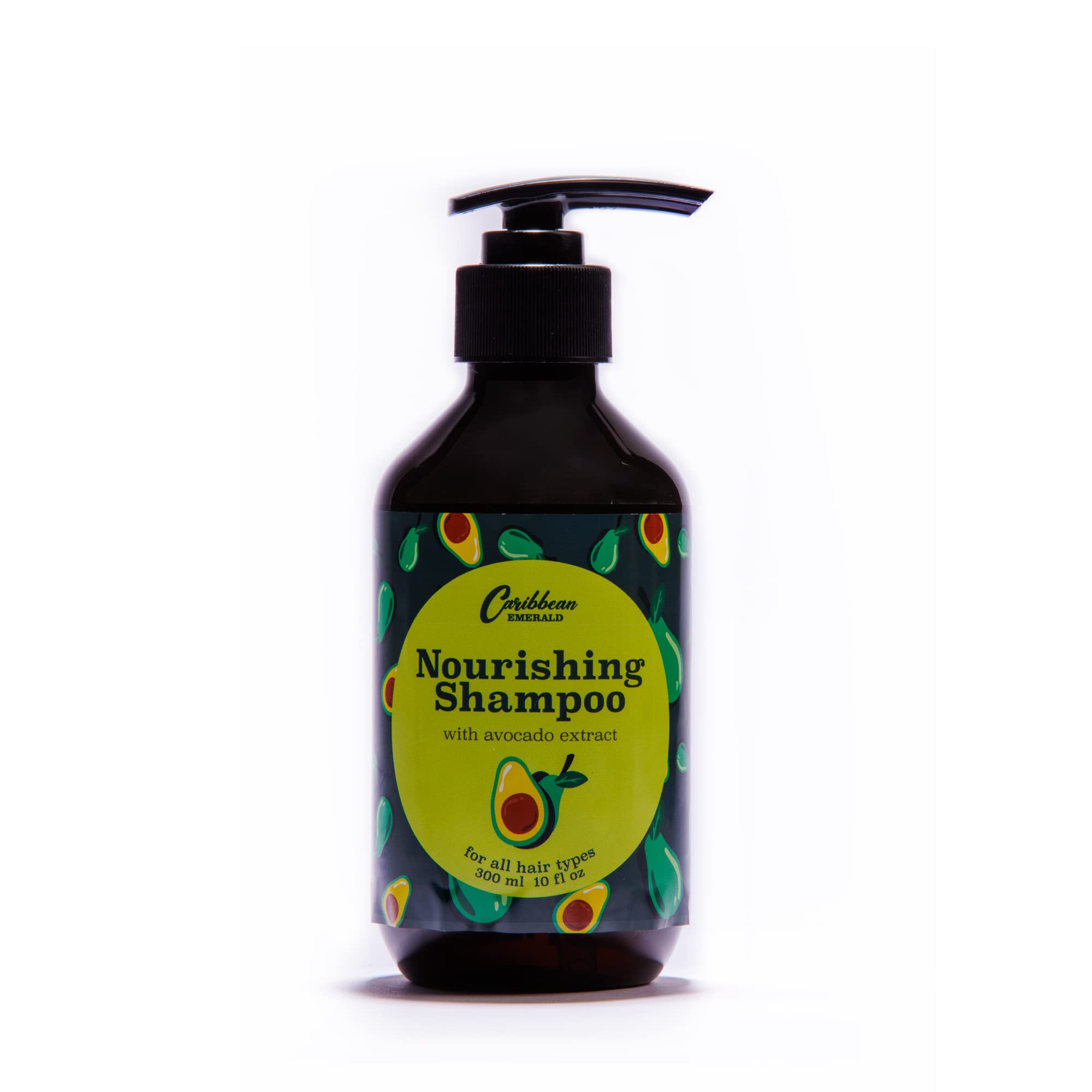 Nourishing Avocado Shampoo for Dry Damaged Hair - Hydrating & Repairing Hair Care for Daily Use at Home or Salon