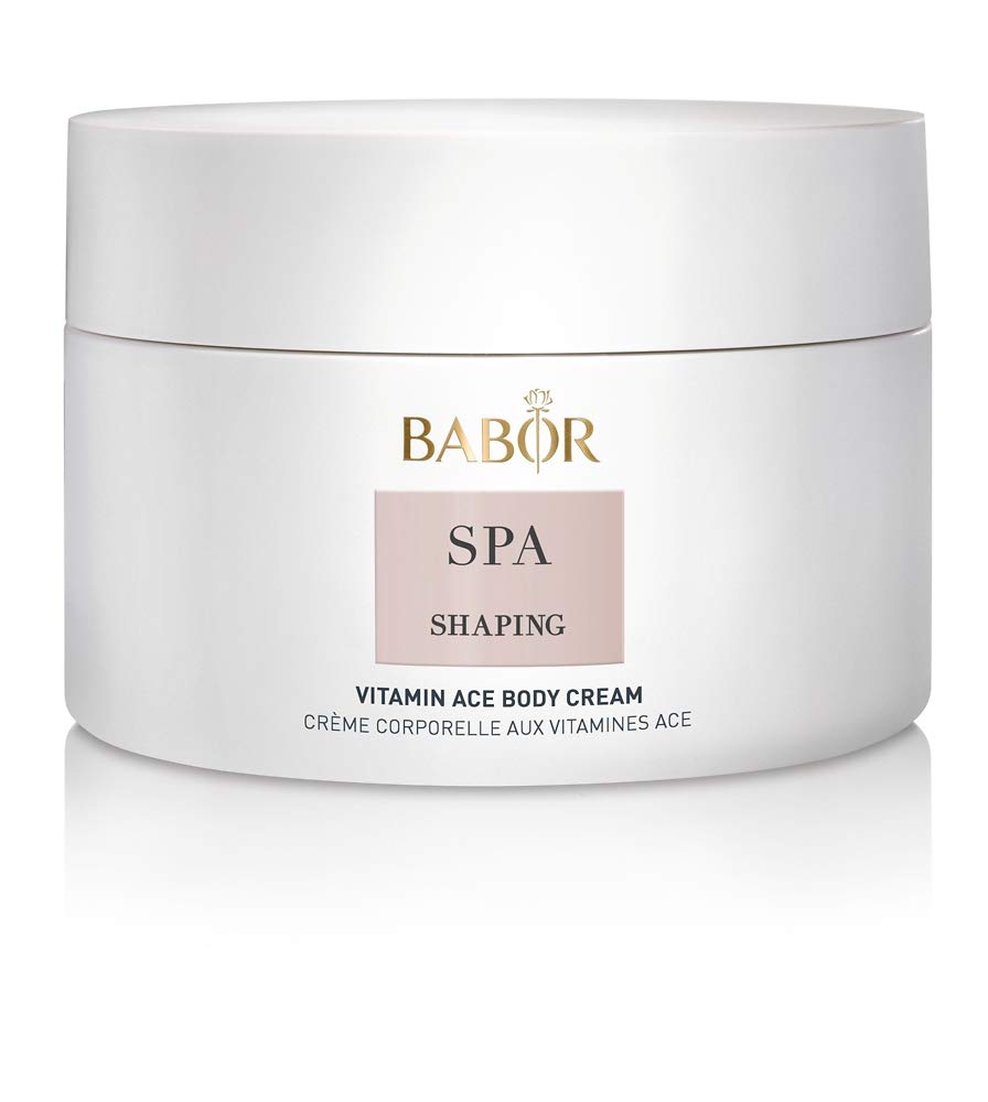 BABOR Spa Shaping Vitamin ACE Body Cream - Firming & Hydrating Anti-Cellulite Treatment for Women | Post-Workout Recovery & Daily Moisturizing Body Care