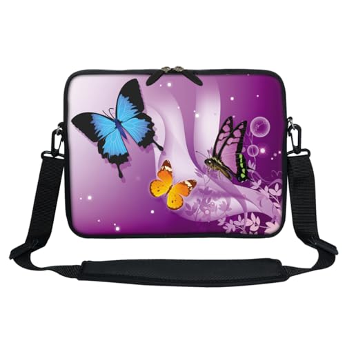 Purple Butterflies Swirl