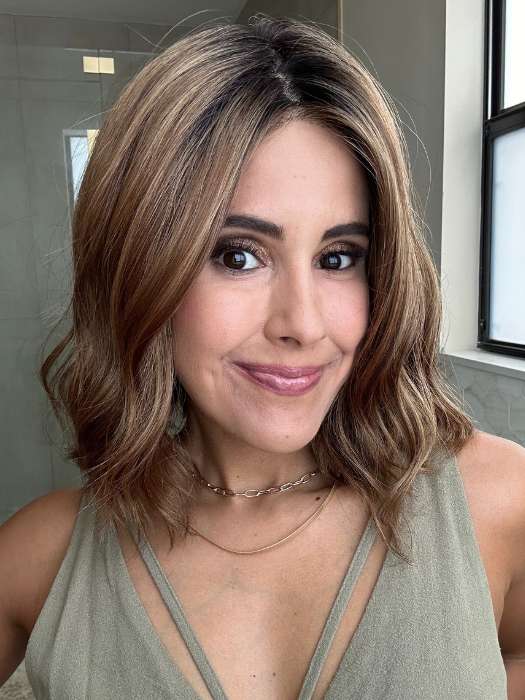 Charlotte | Synthetic Lace Front Wig with Mono Part - Natural Looking Human Hair Replacement for Women | Perfect for Cosplay, Daily Wear & Special Occasions