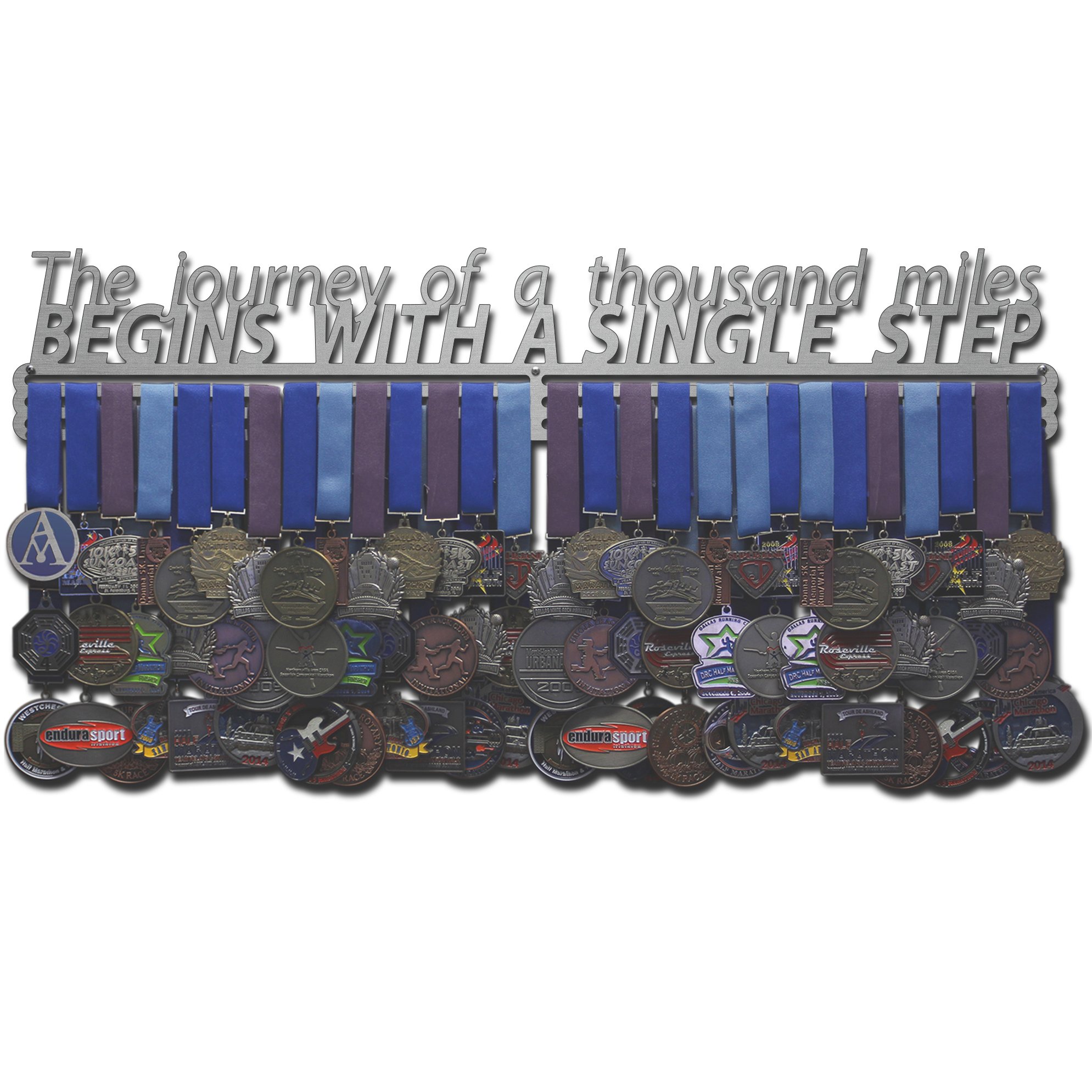Sports Medal Display Rack - Customizable Award Holder for Running, Marathon & Triathlon Trophies - Perfect for Home, Office & Gym Decor