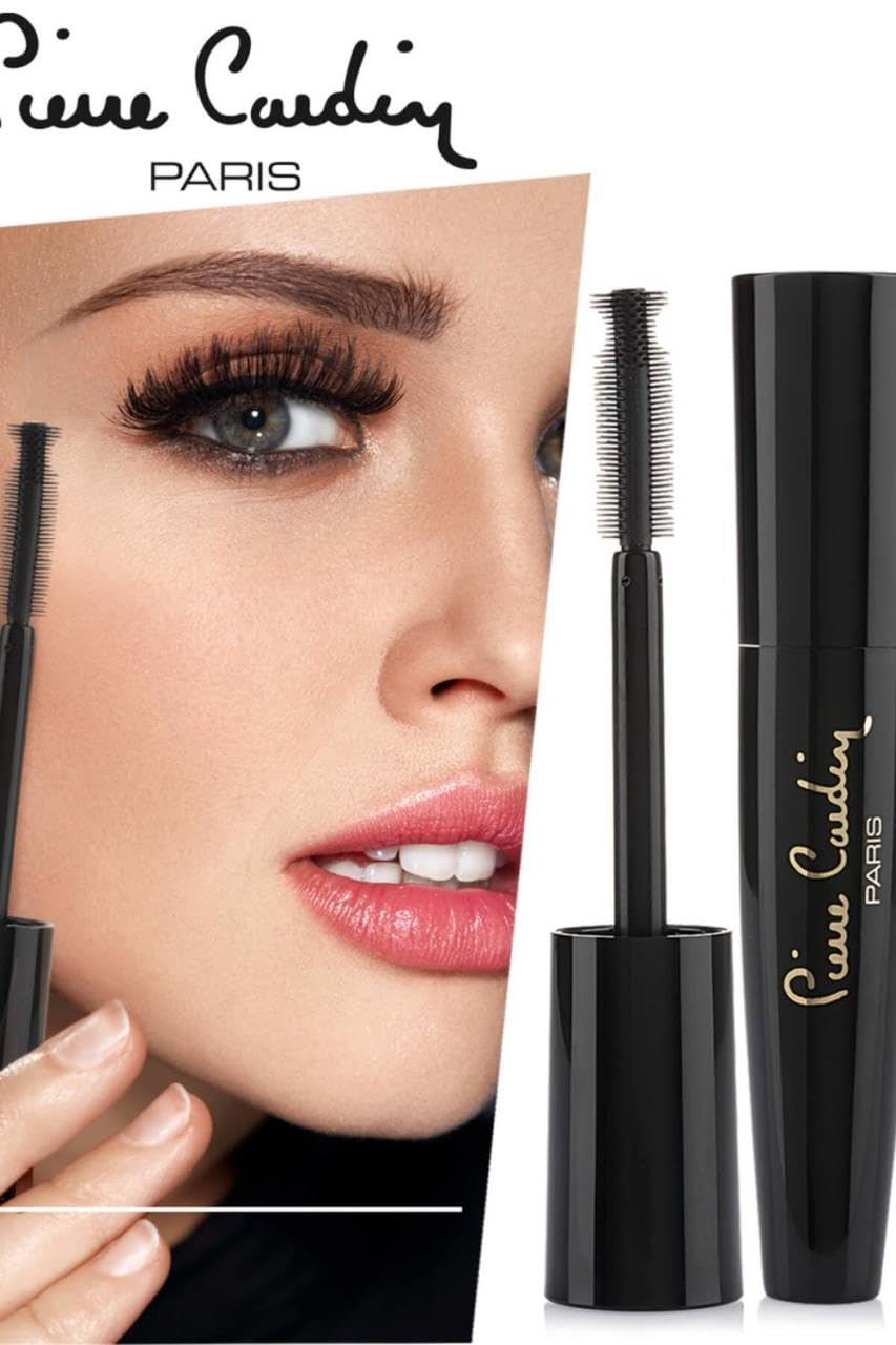 Pierre Cardin Paris Volumizing & Lengthening Mascara - Bold Lashes with Intense Volume & Length | Perfect for Night Out, Date Night & Special Occasions