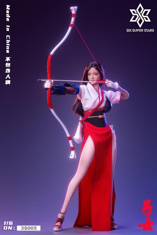 3S Toys 1/6 Scale Bow Accessory for Women's Outfits - Perfect for 12