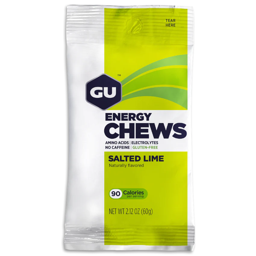 Gu Energy Chews - Natural Energy Gels for Runners, Cyclists & Athletes - Boost Performance & Endurance - Great for Workouts, Marathons & Outdoor Activities