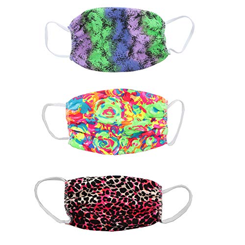 Neon Flowers Neon Pink Leopard, Speckled Purple