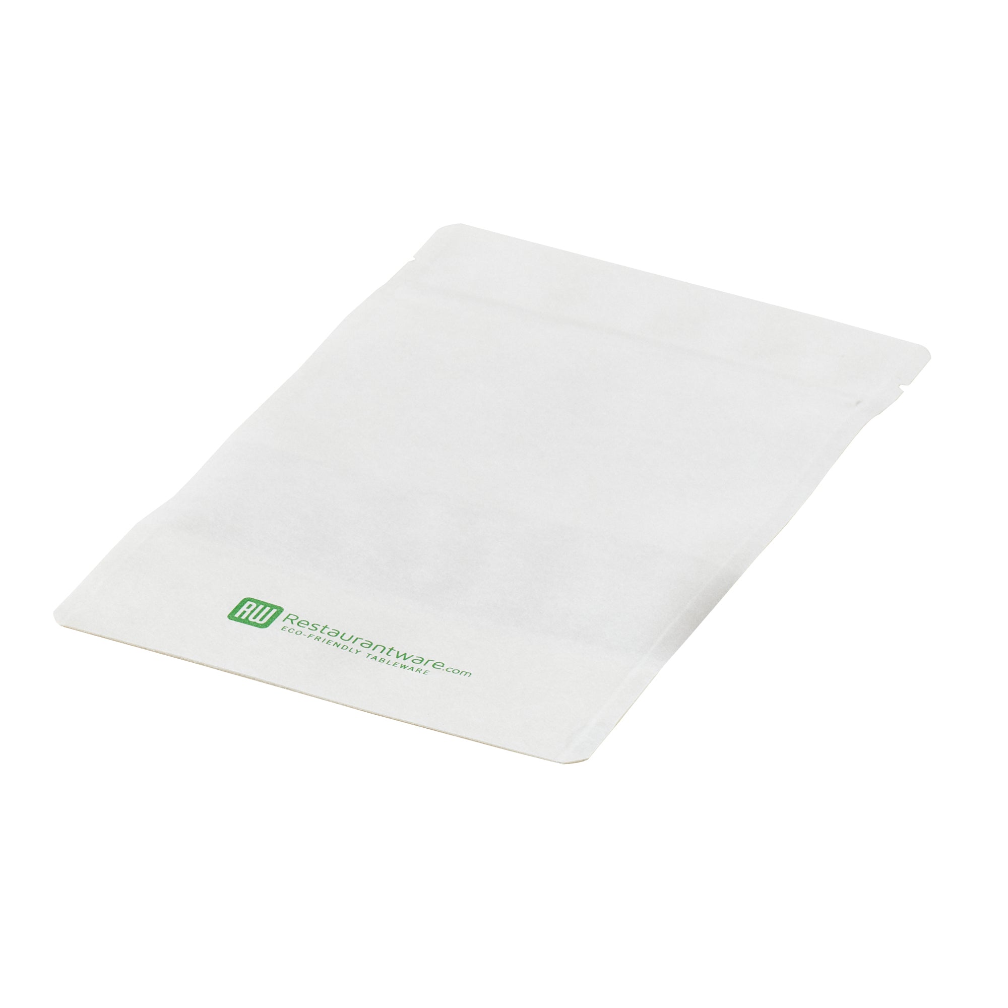Heat Sealable White Plastic Medium Window Bags - 8x5x1.75 Inches (100 Count) for Food Packaging, Retail Display & Storage | Durable Resealable Bags for Bakery, Crafts & Small Items