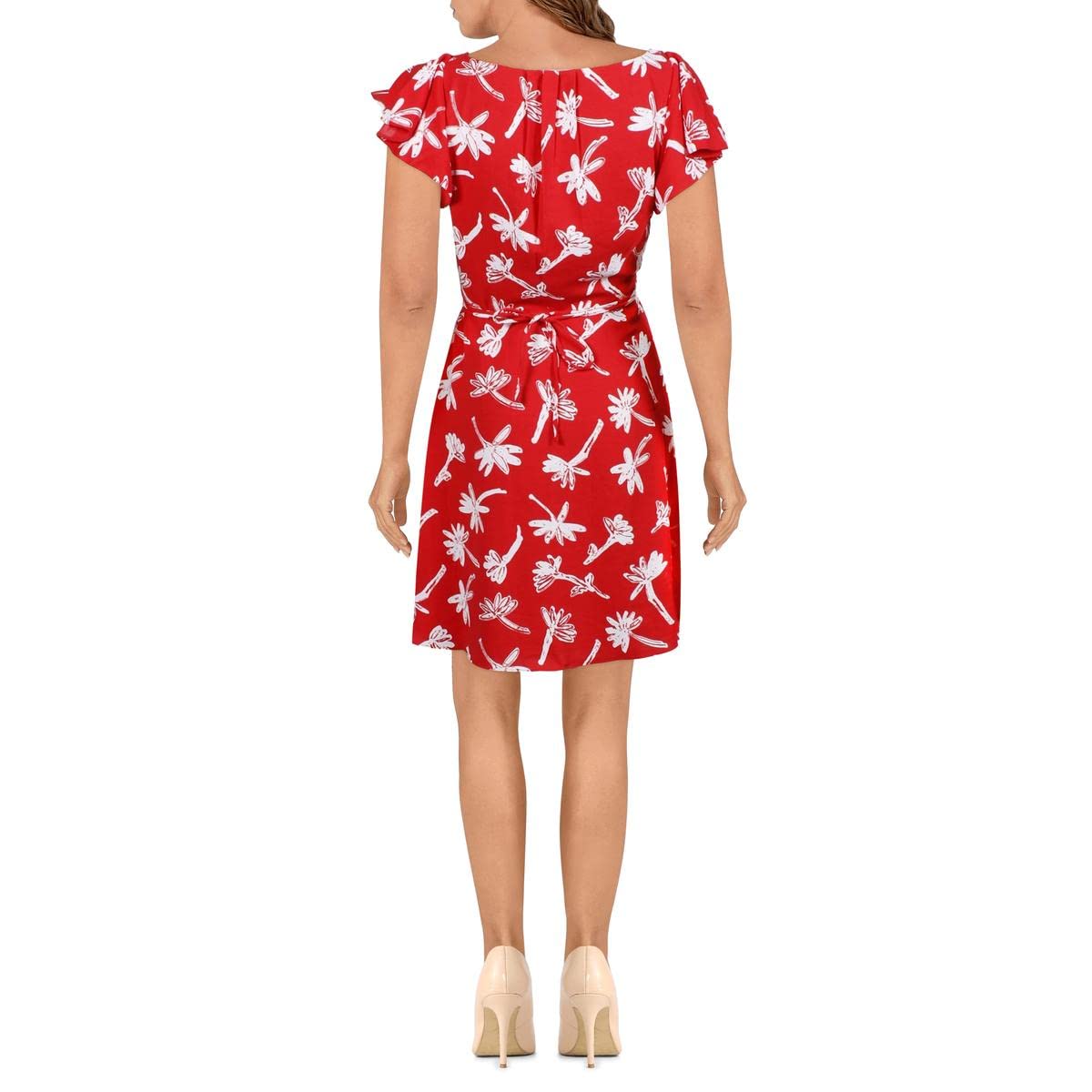 French Connection Women's Printed Wrap Dress for Work & Events