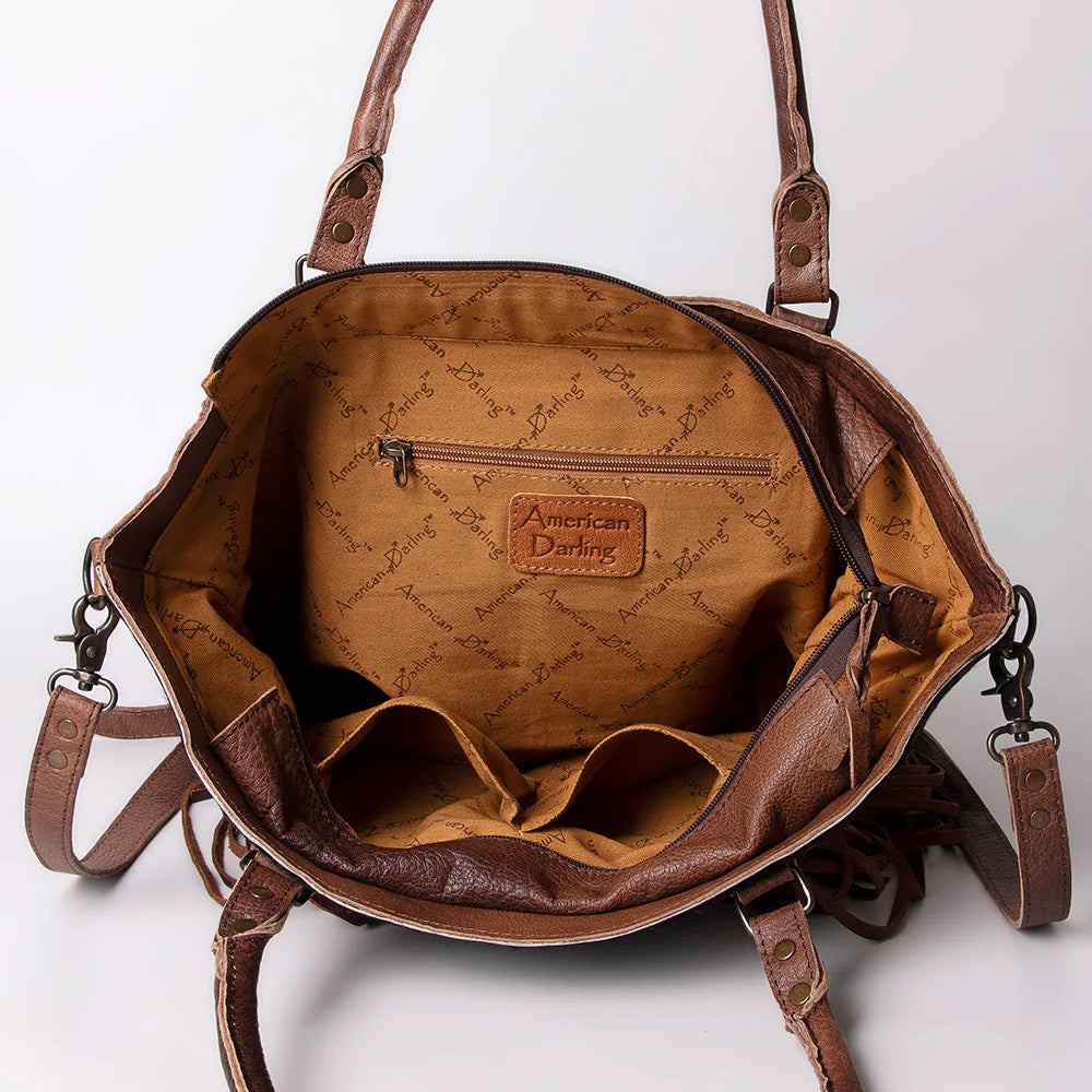 American Darling Conceal Carry Hide On Bag - Premium Hidden Pocket Purse for Women | Perfect for Travel, Shopping & Everyday Security (CCW Friendly)