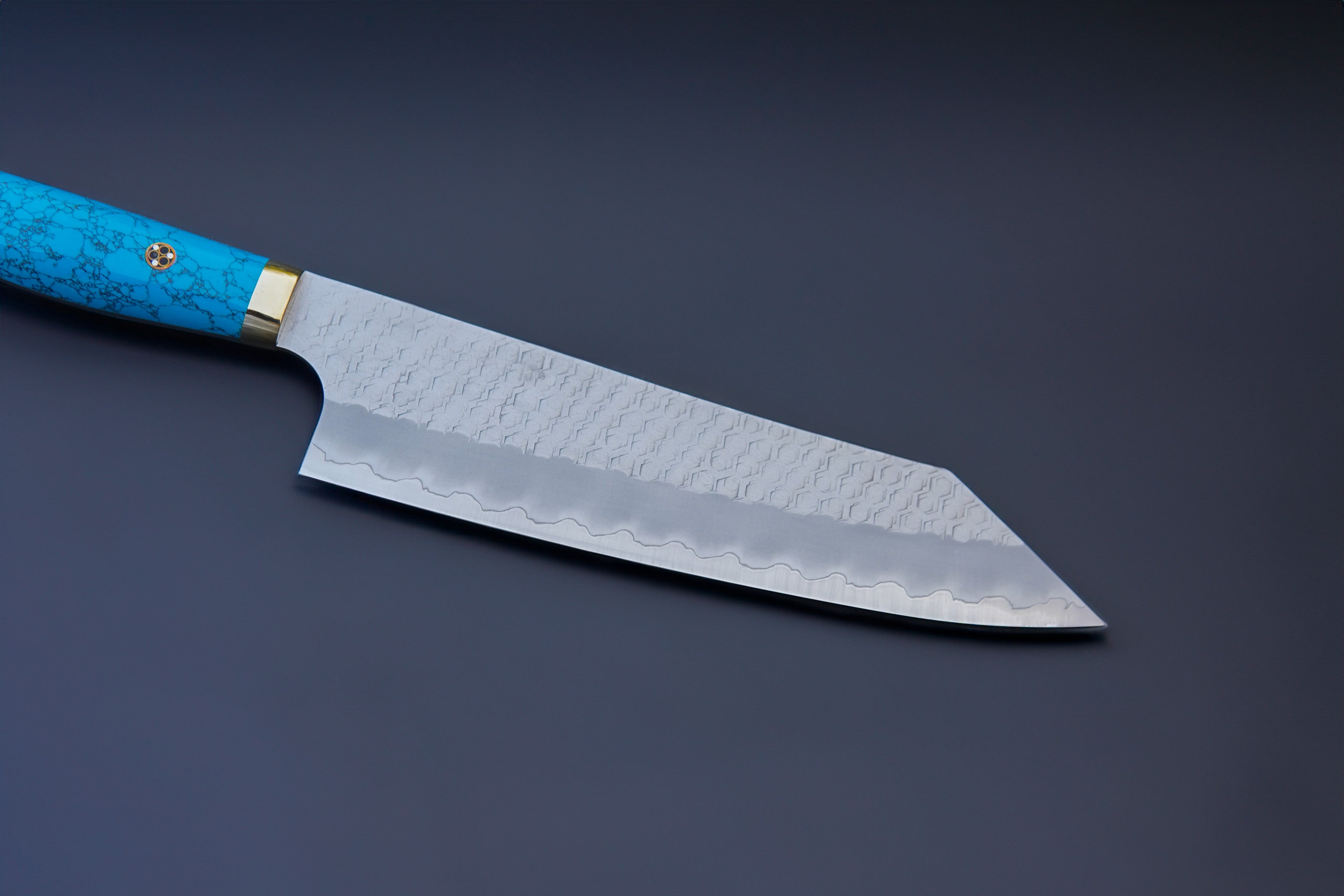 Premium NIGARA HAMONO SG2 Stainless Steel Mirror Polished K-Tip Gyuto Chef Knife 210mm - Western Handle for Professional Chefs & Home Cooking, Perfect for Slicing, Dicing & Precision Cutting