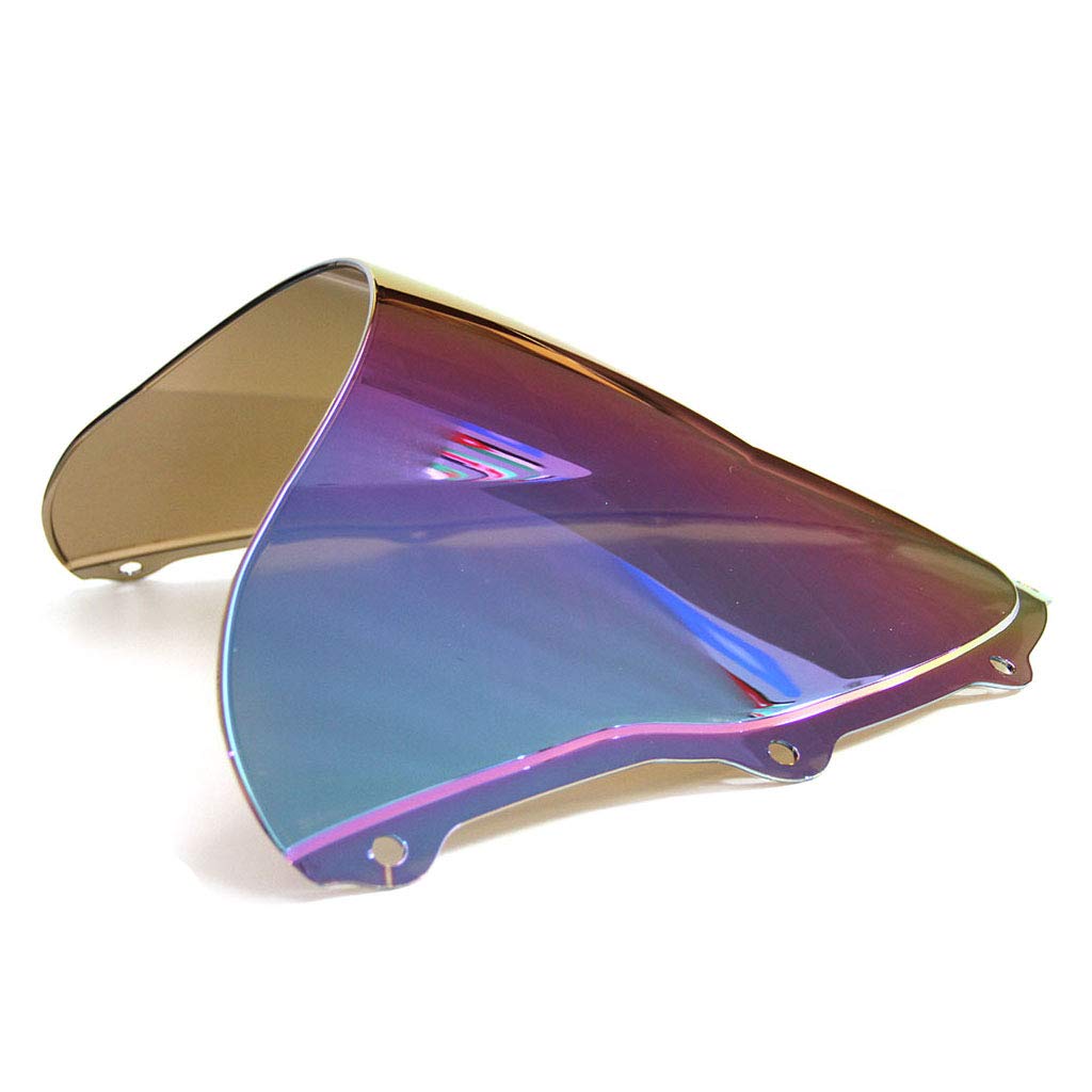 Ninja ZX7R 1996-2003 Double Bubble Windscreen Windshield - Smoke/Tinted/Clear Options - Perfect for Sport Biking & Highway Riding