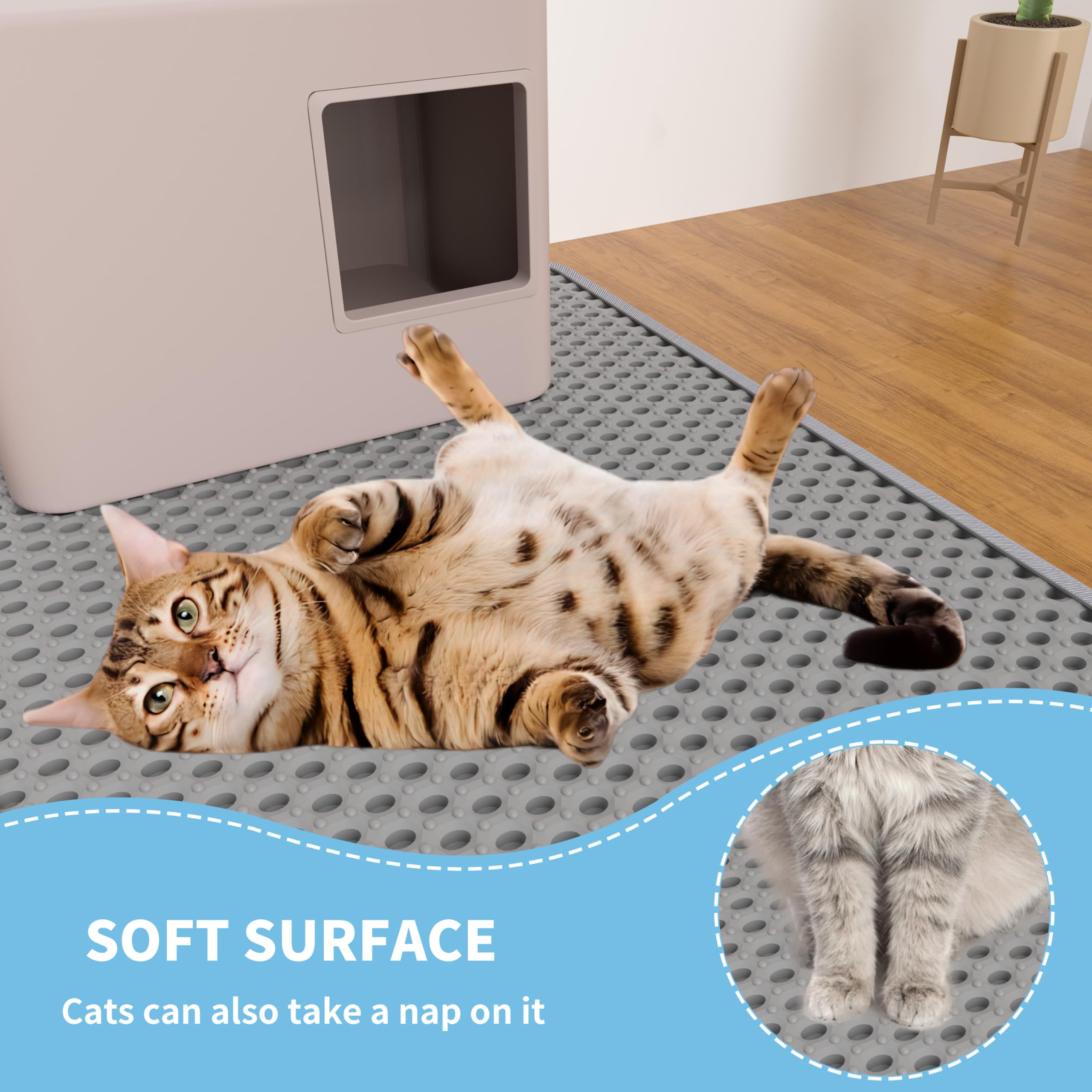 Premium Cat Litter Mat Small - 24