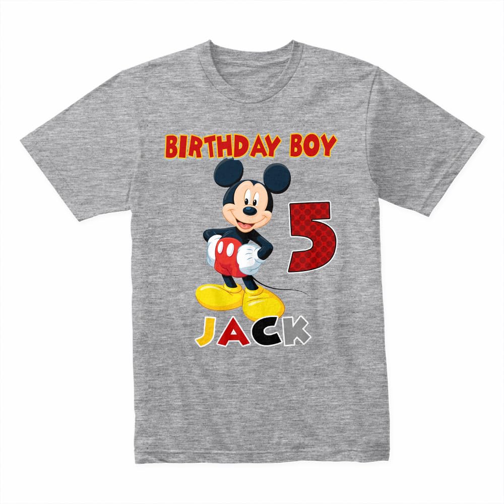 Fun Mouse Birthday Shirt for Kids & Adults - Cute Animal Themed Party Outfit for Birthdays, Celebrations & Special Occasions