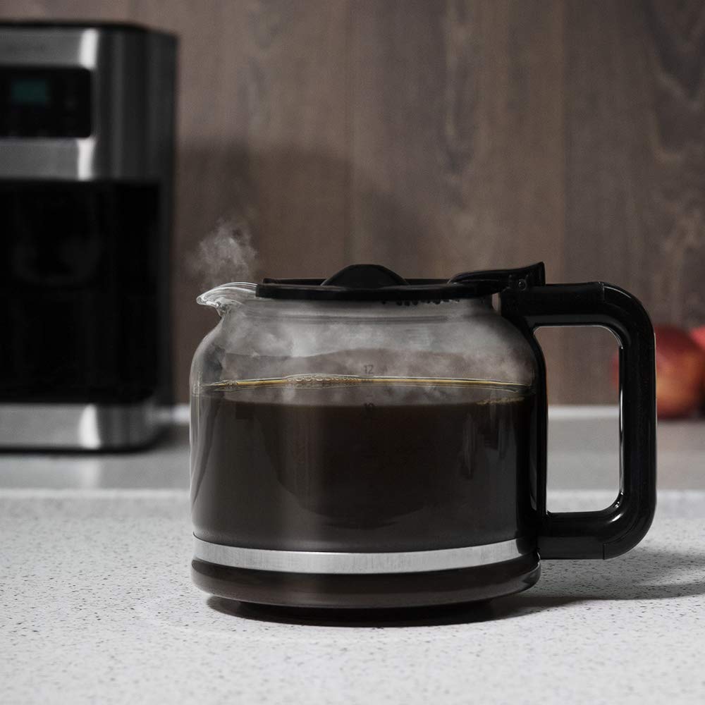 Cecotec Drip Coffee Maker 66 Smart - 950W, 24H Programmable, ExtemAroma Technology, AutoClean Function, Stainless Steel Finish, 1.5L Glass Carafe - Perfect for Home, Office & Breakfast Use