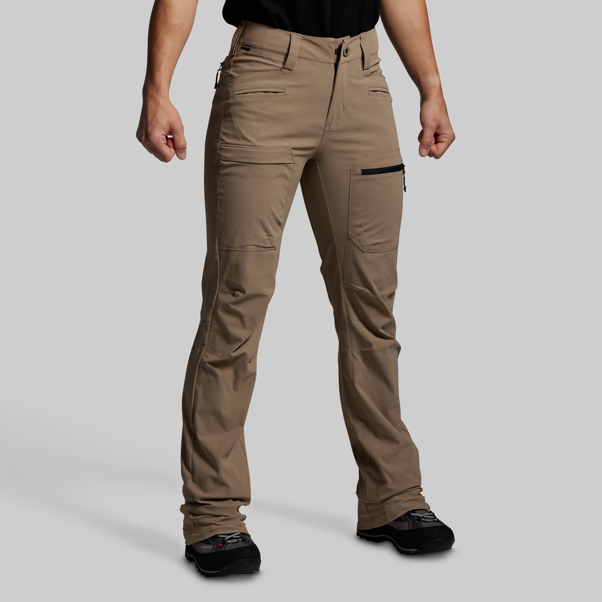 Women's Outdoor Hiking Pants - Desert Tan Color, Lightweight Quick-Dry Trekking Trousers for Hiking, Camping & Travel Adventures