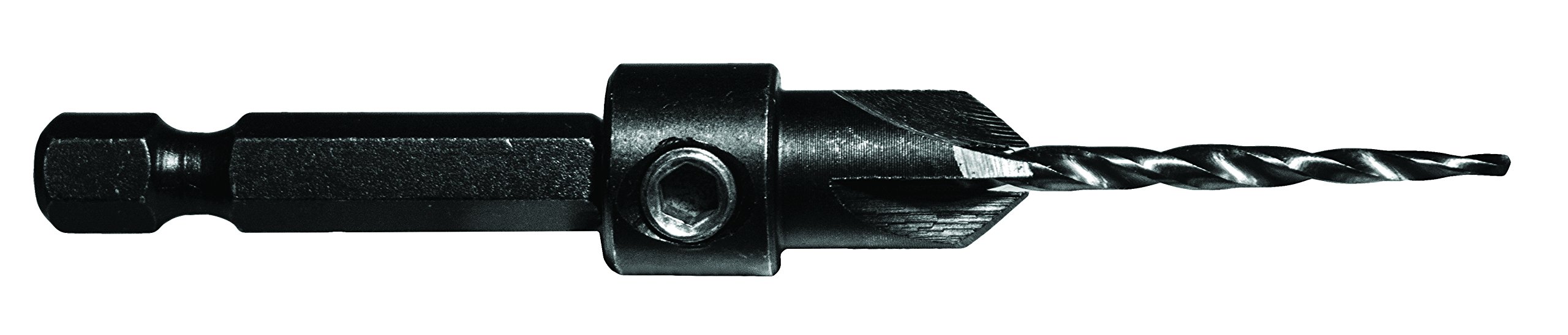 Century Drill & Tool 37404 #4 Countersink Bit - High Speed Steel (HSS) for Wood, Metal & Plastic - Perfect for DIY Projects, Woodworking & Metal Fabrication