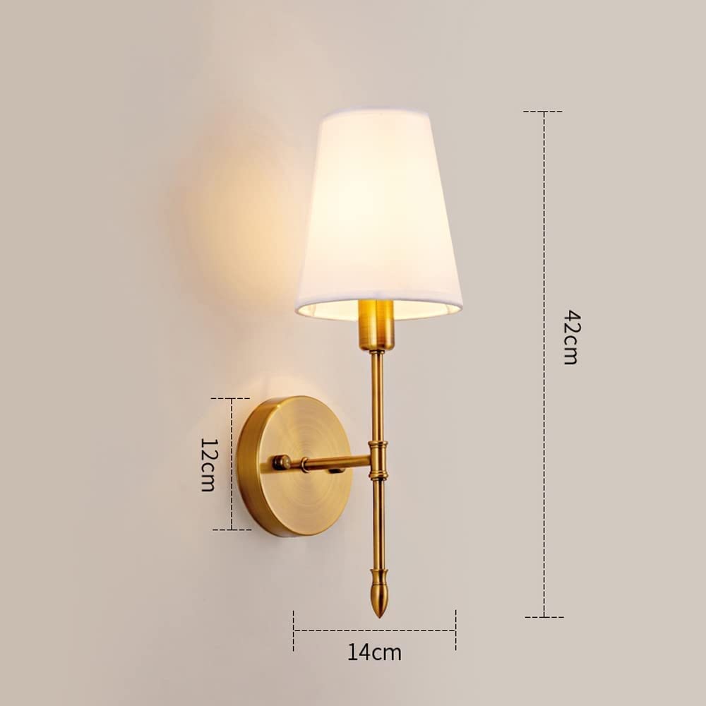 Battery Operated Wall Sconces - Dimmable LED Wall Lights with Remote Control, Set of 2, Easy to Install No Wiring Needed - Perfect for Bedroom, Living Room, Farmhouse Decor & TV Backlighting (Bronze Finish)