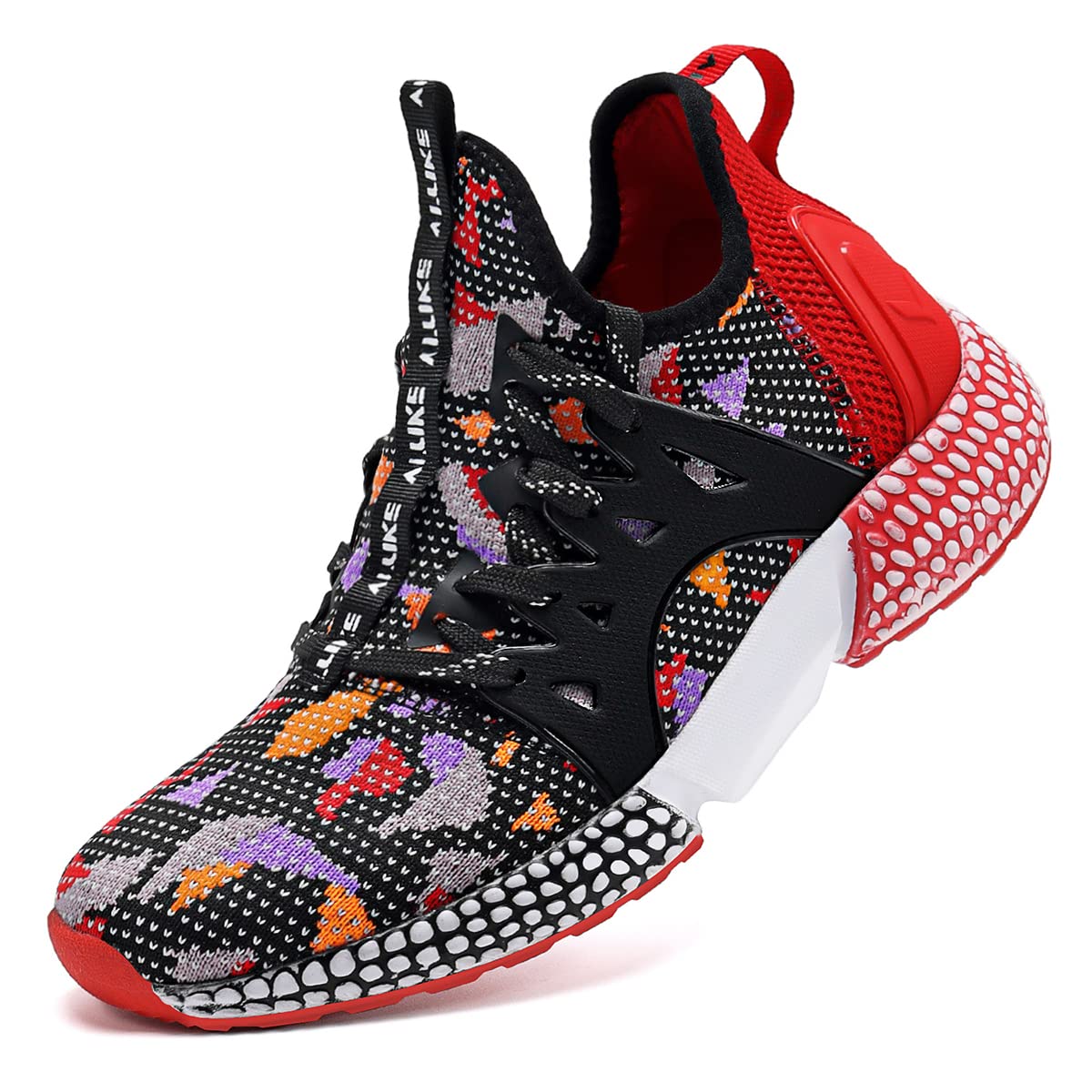 WETIKE Men's/Women's Breathable Mesh Slip-On Running Shoes - Lightweight Comfortable Sneakers for Walking, Jogging & Gym Workouts