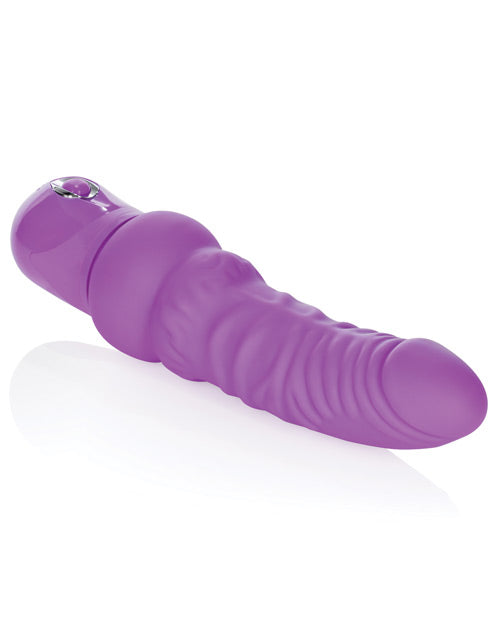 Bendie Stud Curvy Vibrator - Purple | Flexible G-Spot Stimulator for Women | Perfect for Solo Play & Couples Intimacy