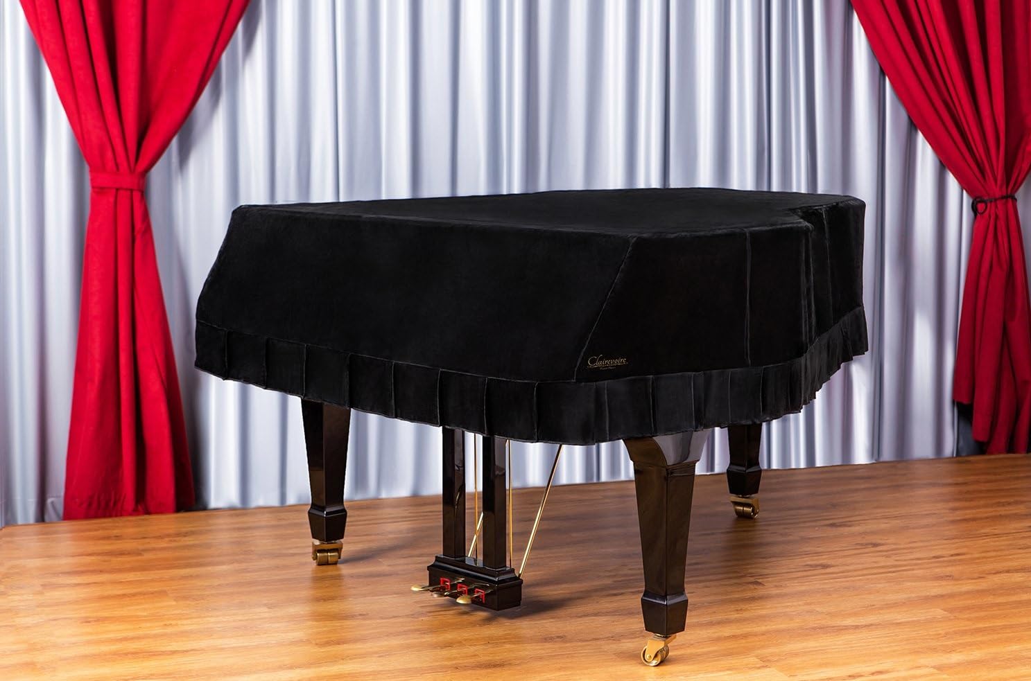Premium Yamaha Grand Piano Cover 88 Keys - Velvet Dust Protection for 6'7